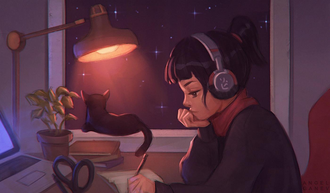 1400x820 ｌｏｆｉ radio, Desktop