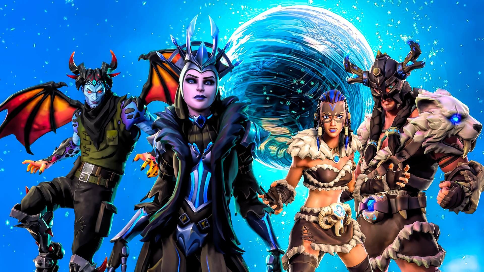 1920x1080 Fortnite V7.20 Leaked Ice Queen Skin And Malcore Skin, Desktop