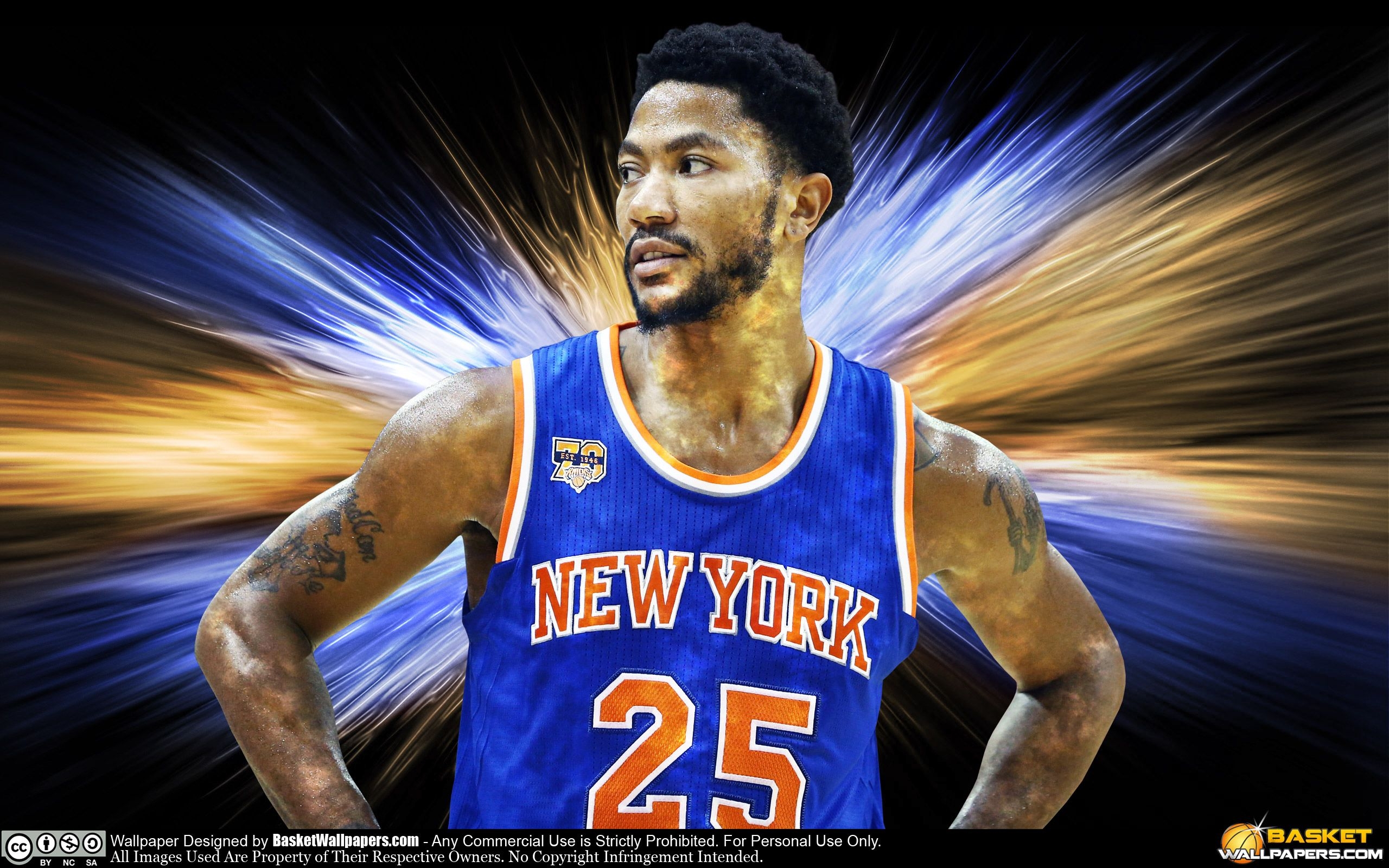 2560x1600 Derrick Rose Knicks Wallpaper, Desktop