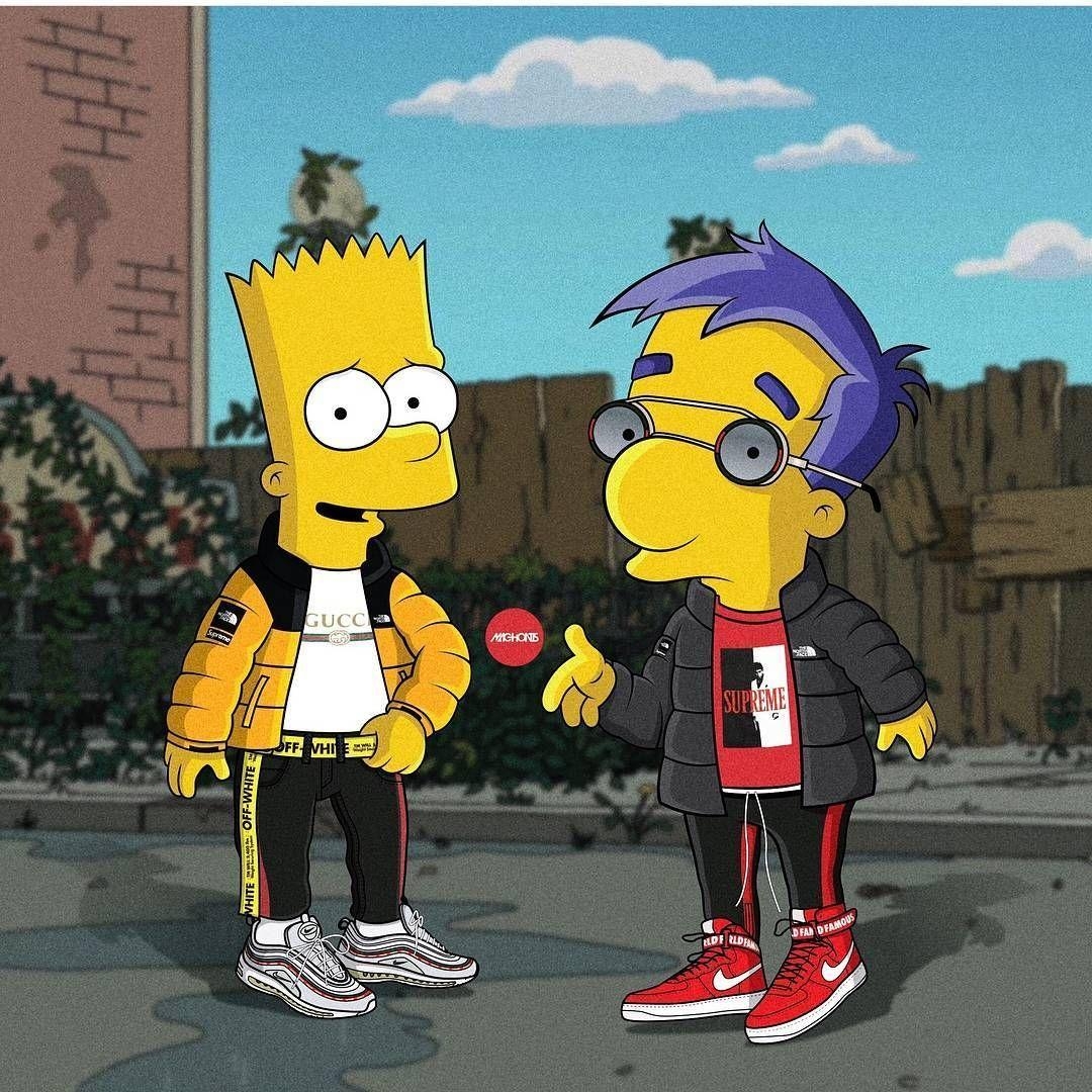 1080x1080 Simpsons Wallpaper Dripwalpaperlist.com, Phone