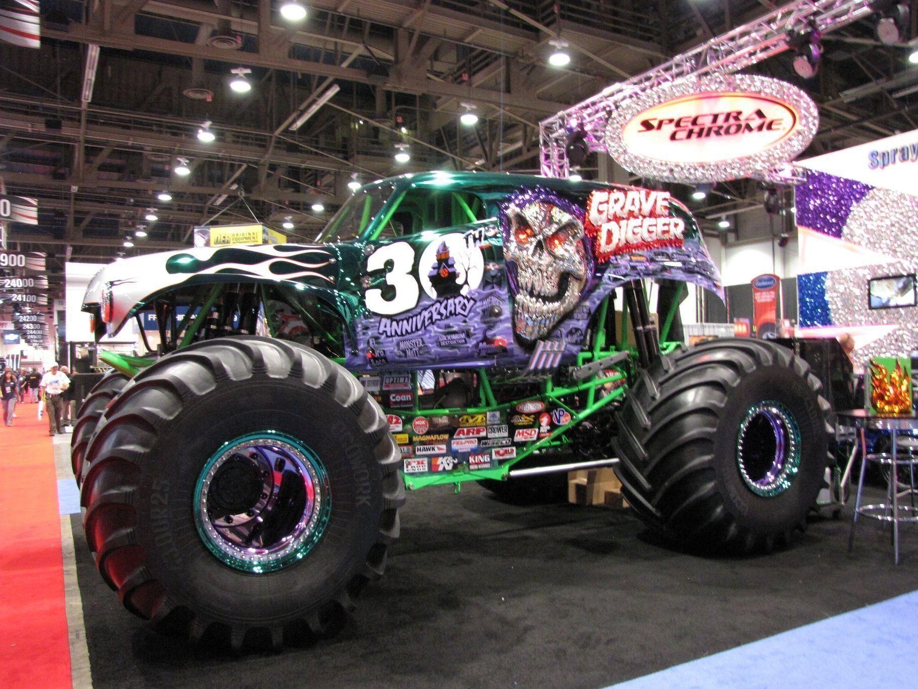 1830x1370 monster truck. Grave Digger Wallpaper. Monster, Desktop