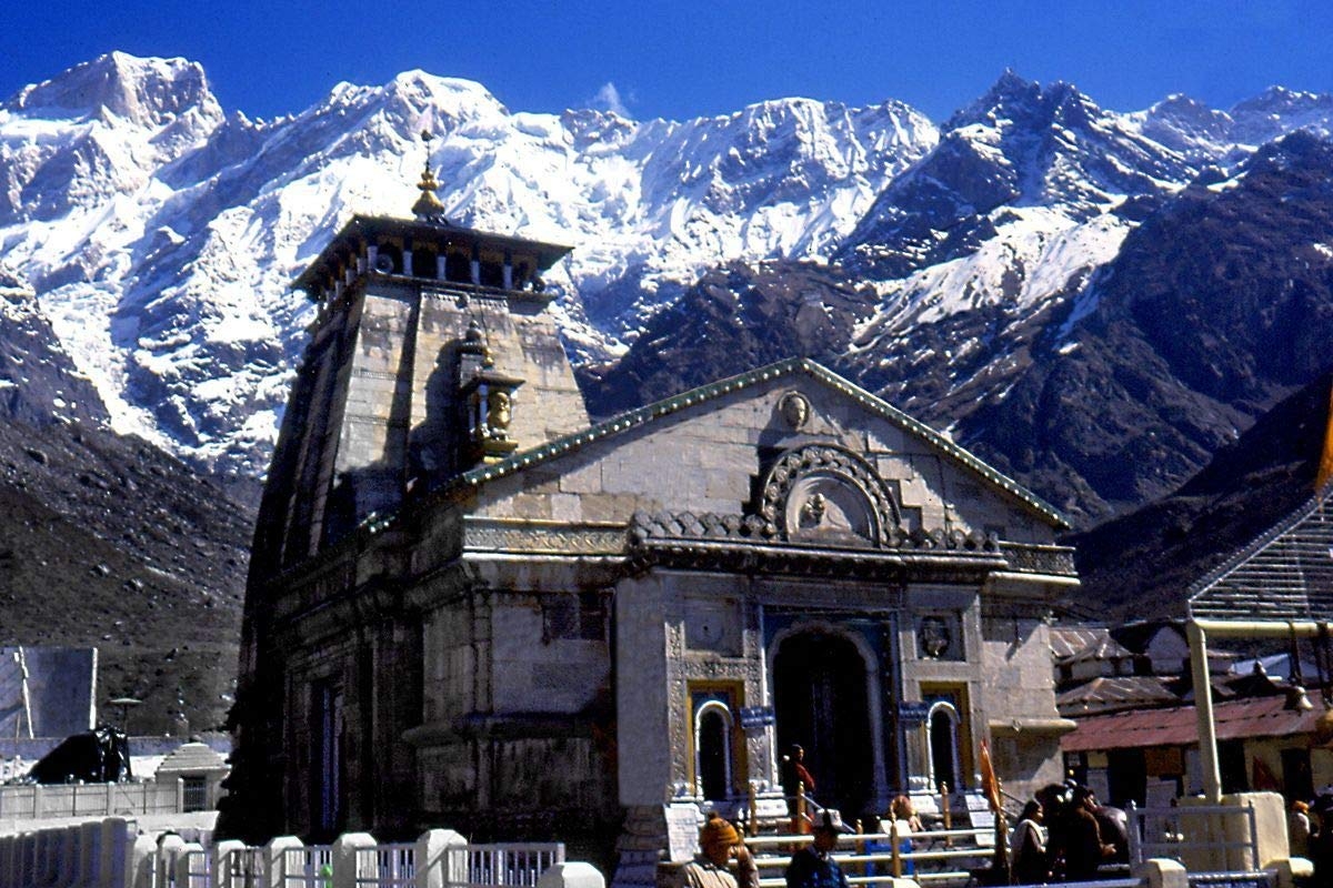 1200x800 DollsofIndia Kedarnath Temple, India x 9 inches Print (SR97): Amazon.in: Home & Kitchen, Desktop