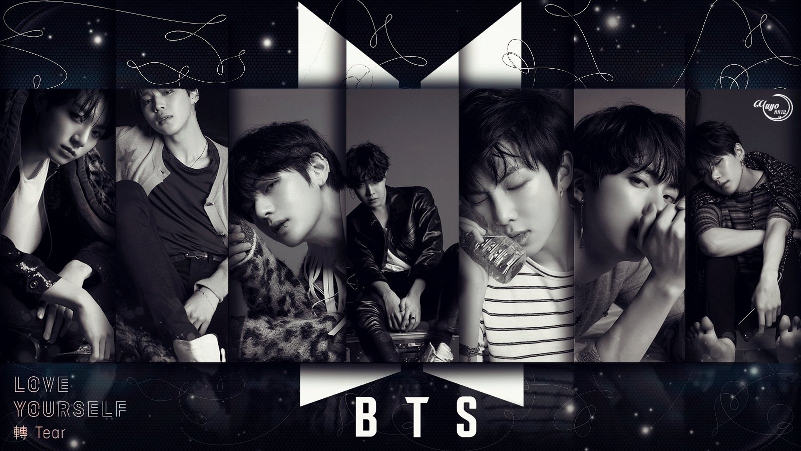 1600x900 BTS Logo HD Wallpaper, Desktop