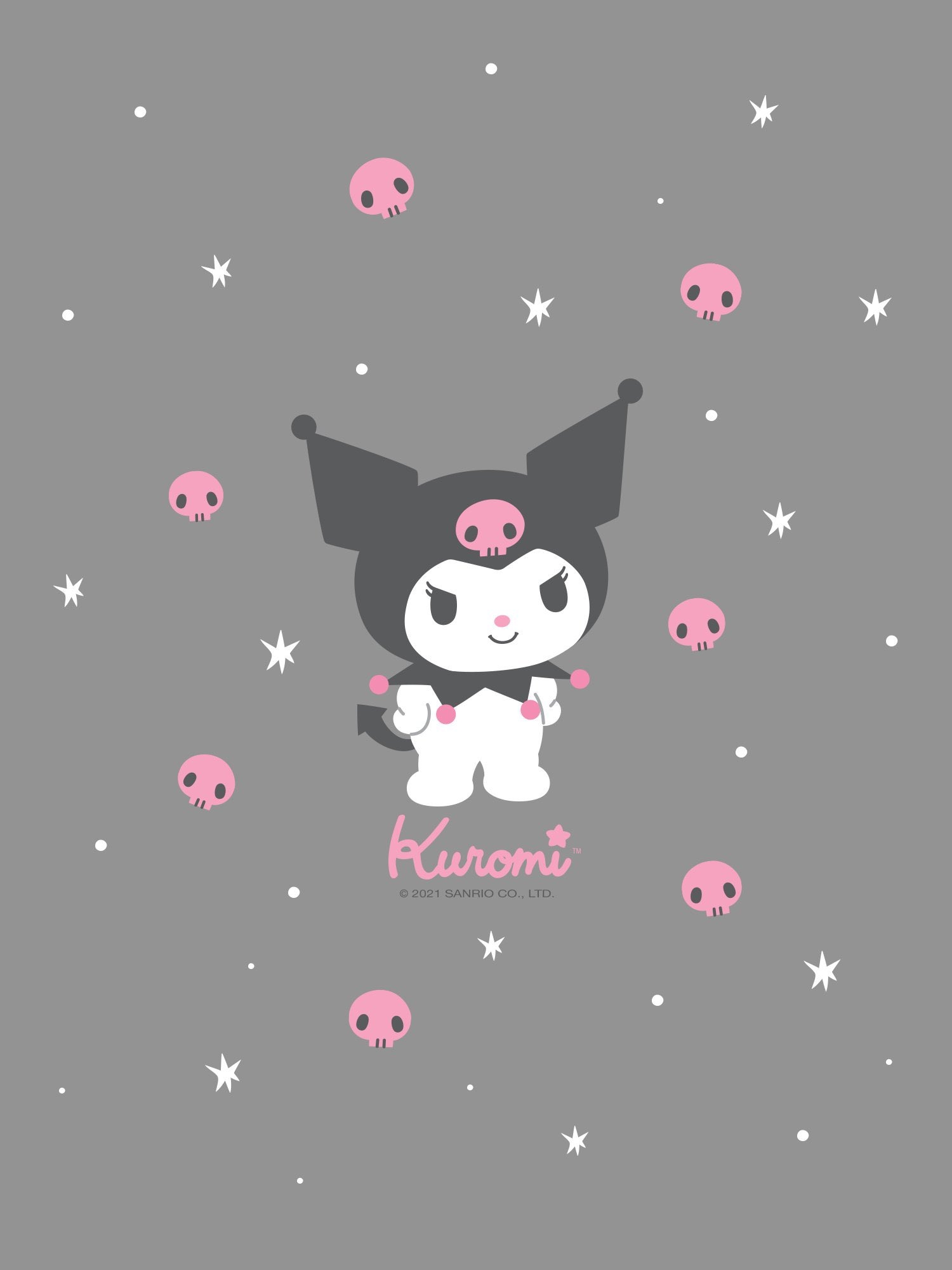 1500x2000 Candy Corpse really blessed us with the Kuromi wallpaper for October ✨, Phone