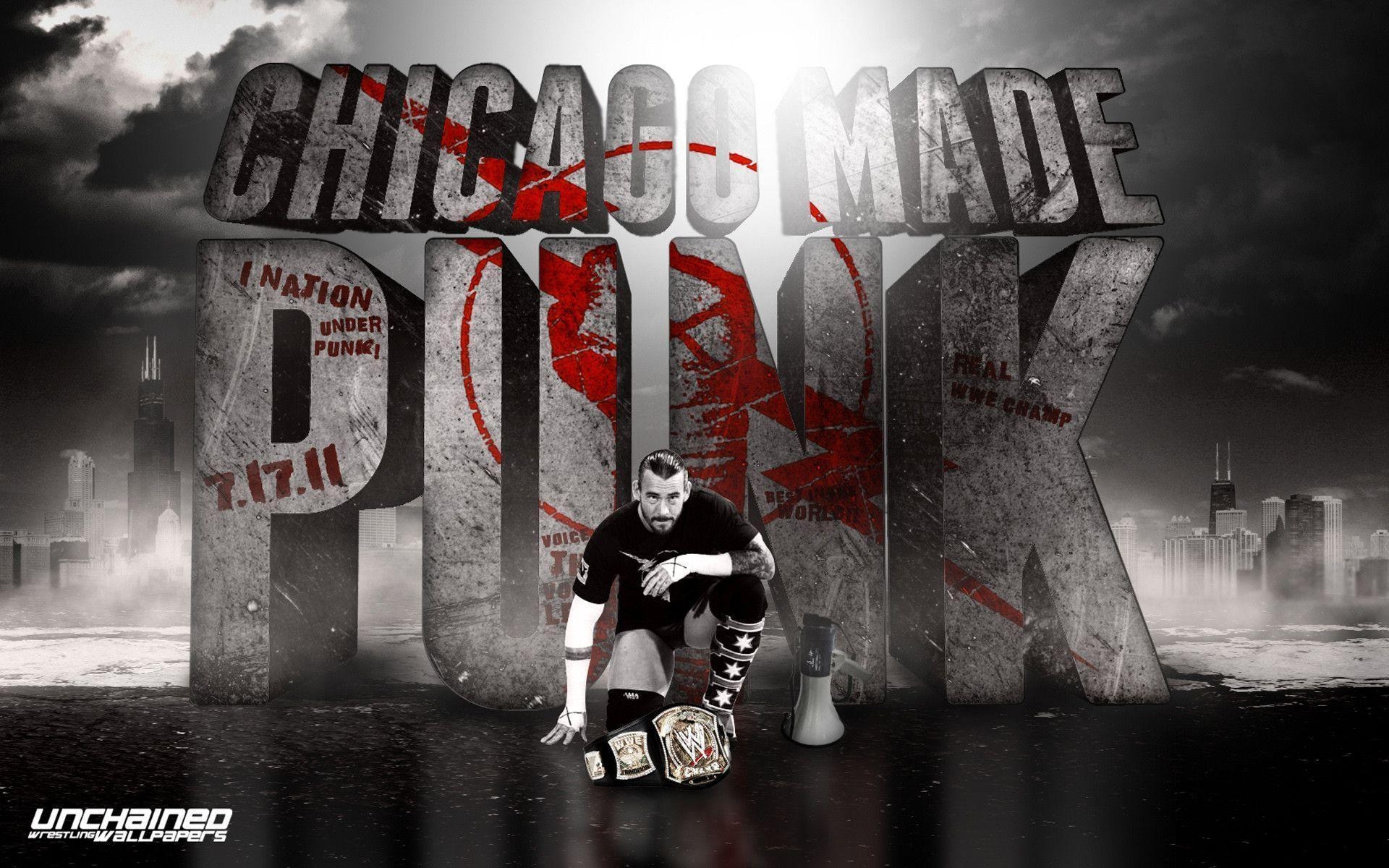 1920x1200 WWE CM Punk "Chicago Made Punk" Wallpaper Unchained WWE.com, Desktop