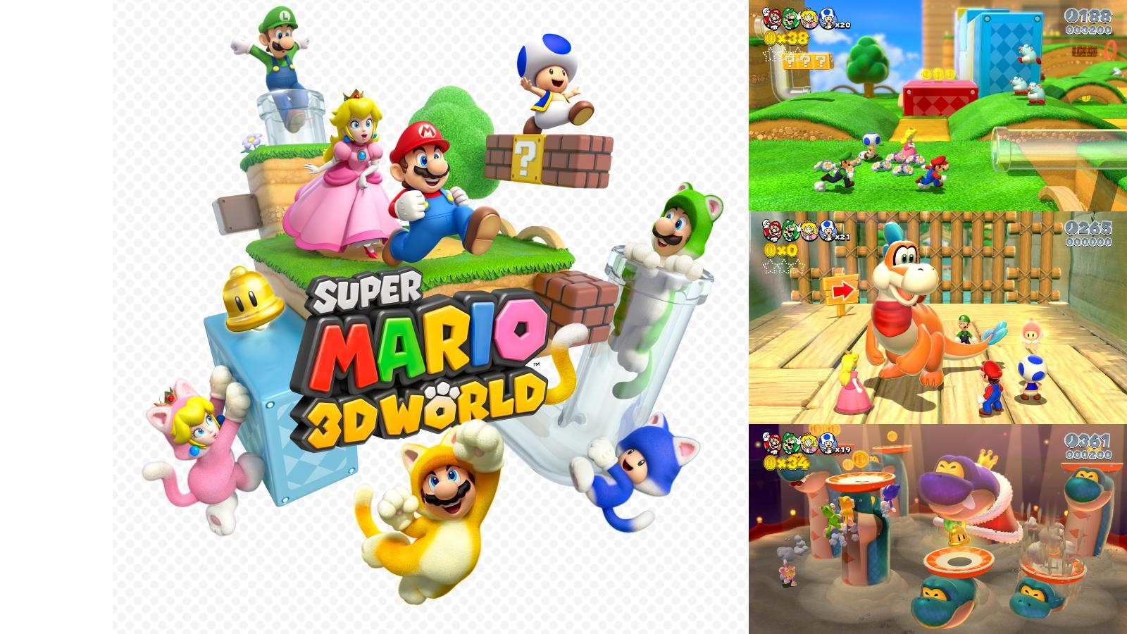 1600x900 Super Mario 3D World Wallpaper, Desktop