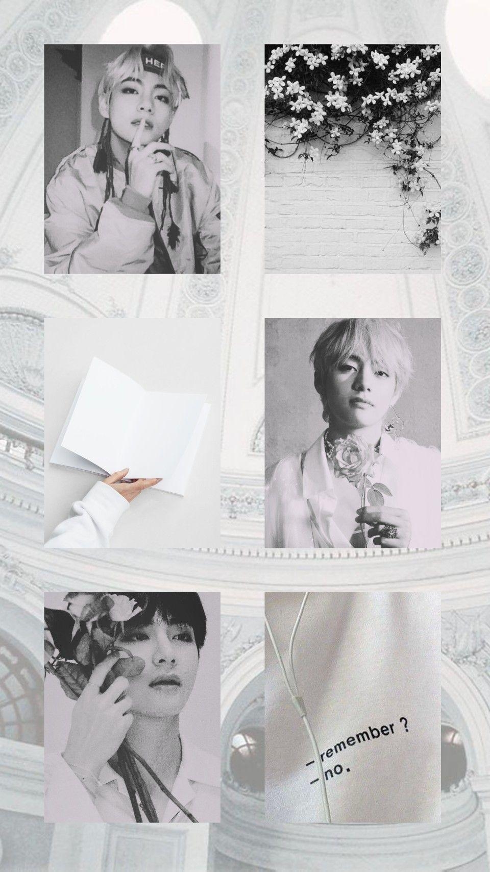 960x1710 Taehyung white aesthetic wallpaper. Bts wallpaper, Phone