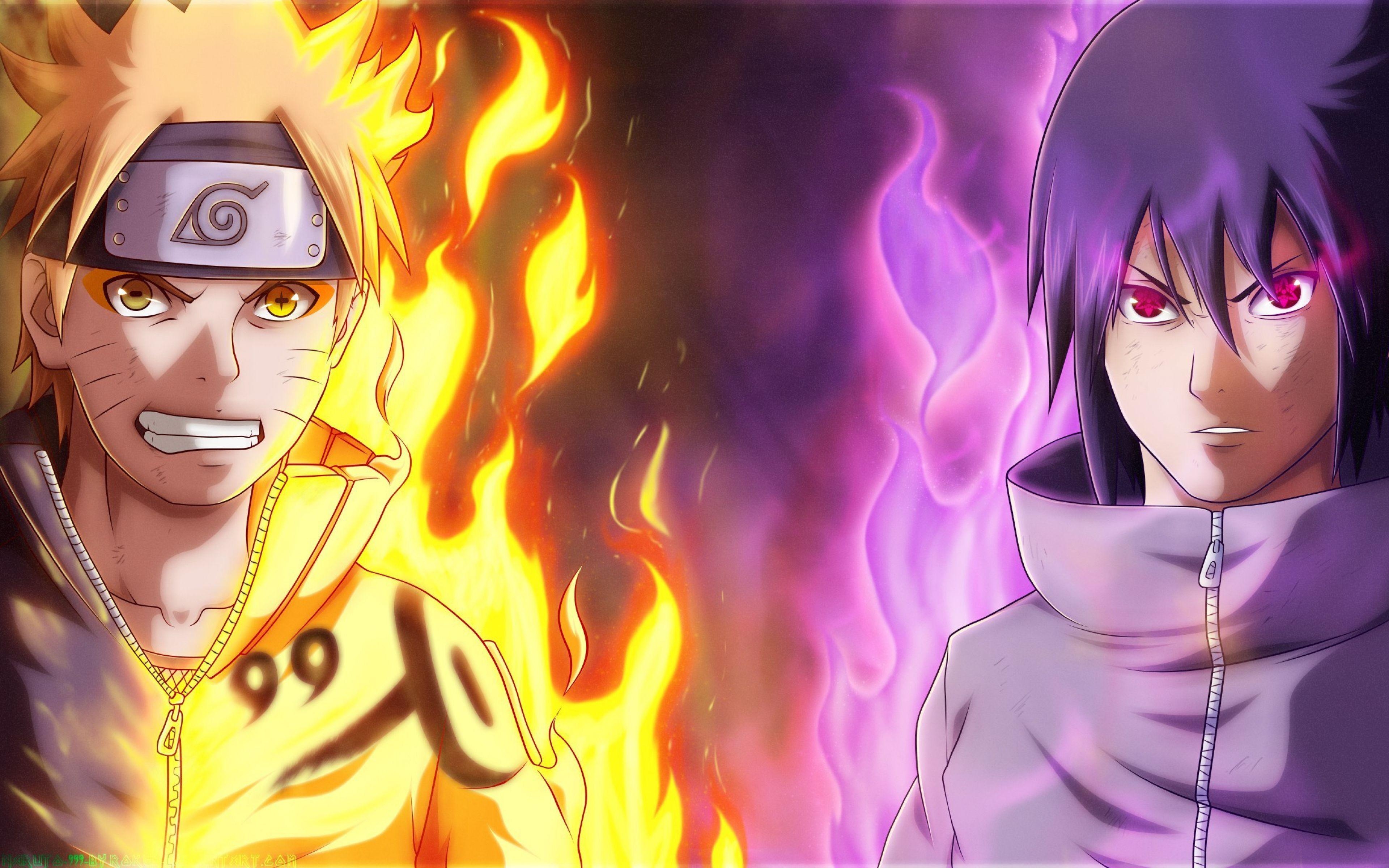 3840x2400 Naruto Vs Sasuke 4k Wallpaper Desktop Click Wallpaper. omg, Desktop