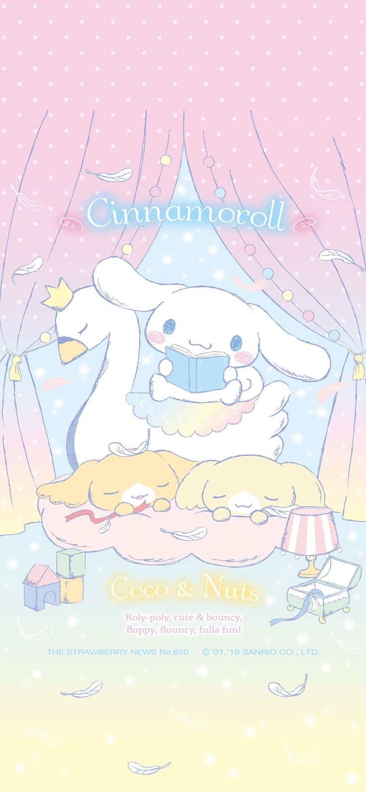 740x1600 Cinnamoroll Wallpaper. Cute cartoon wallpaper, Hello kitty background, Rilakkuma wallpaper, Phone