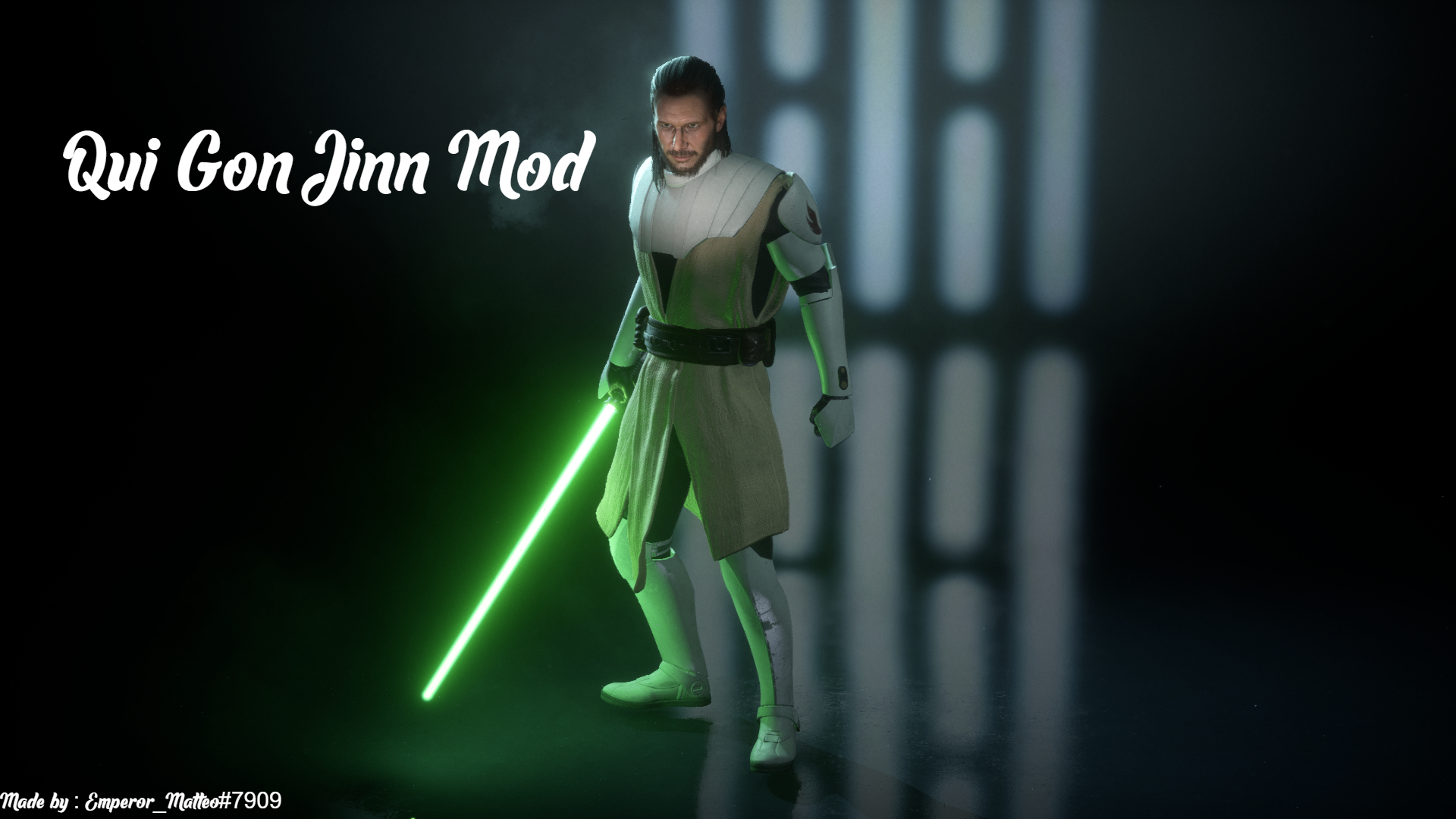 1920x1080 Qui Gon Jinn Mod V2 at Star Wars: Battlefront II (2017) Nexus and community, Desktop