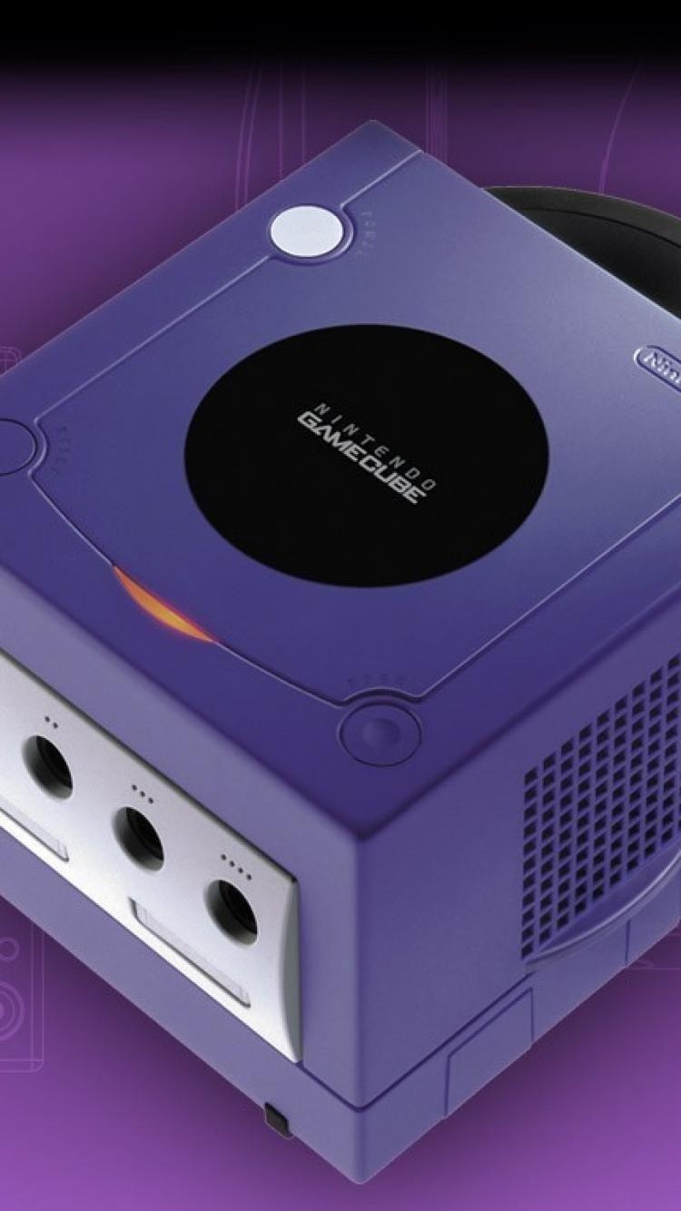 750x1340 Nintendo purple gamecube wallpaper, Phone