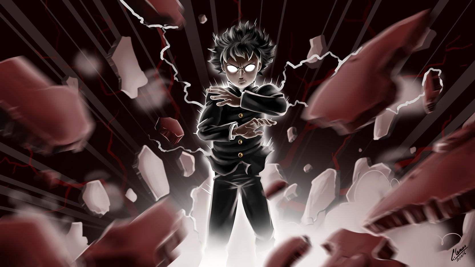 1670x940 Athah Anime Mob Psycho 100 Shigeo Kageyama 13*19 inches Wall Poster, Desktop