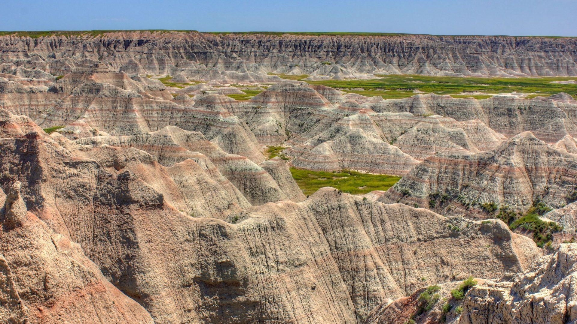 1920x1080 Badlands Tag wallpaper: Badlands Sepia Rocks Mountains Sand, Desktop