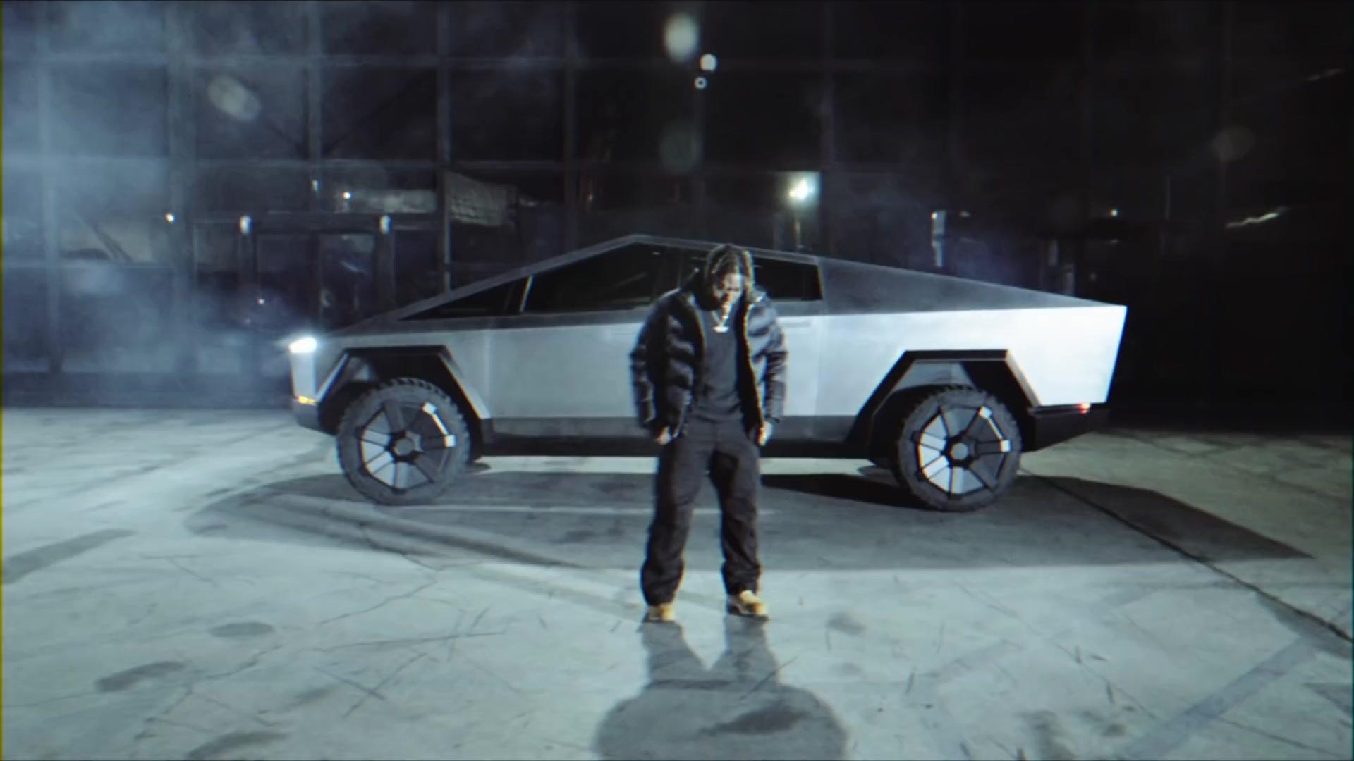 1920x1080 Tesla Cybertruck Car in Gang Gang by Jackboys: Sheck Wes, Desktop