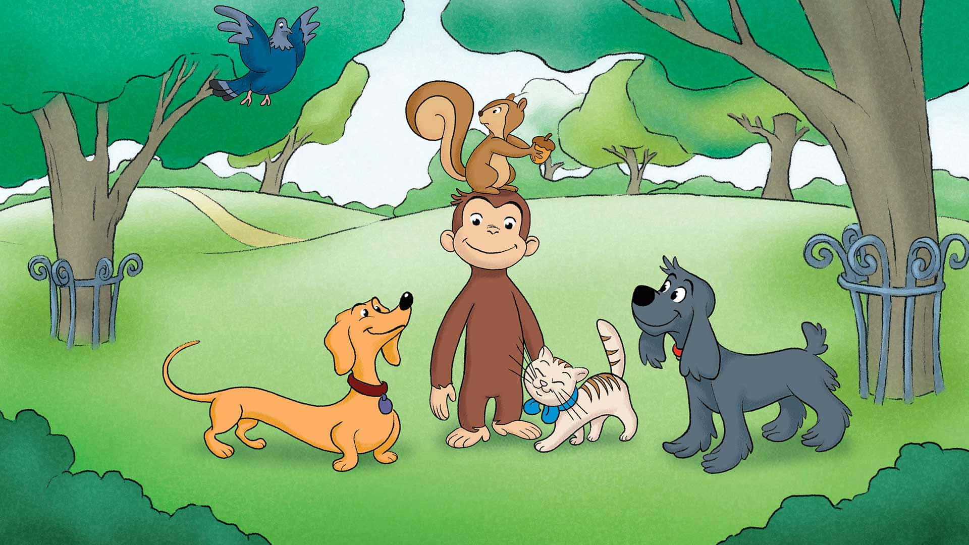 1920x1080 Curious George Picture, Desktop