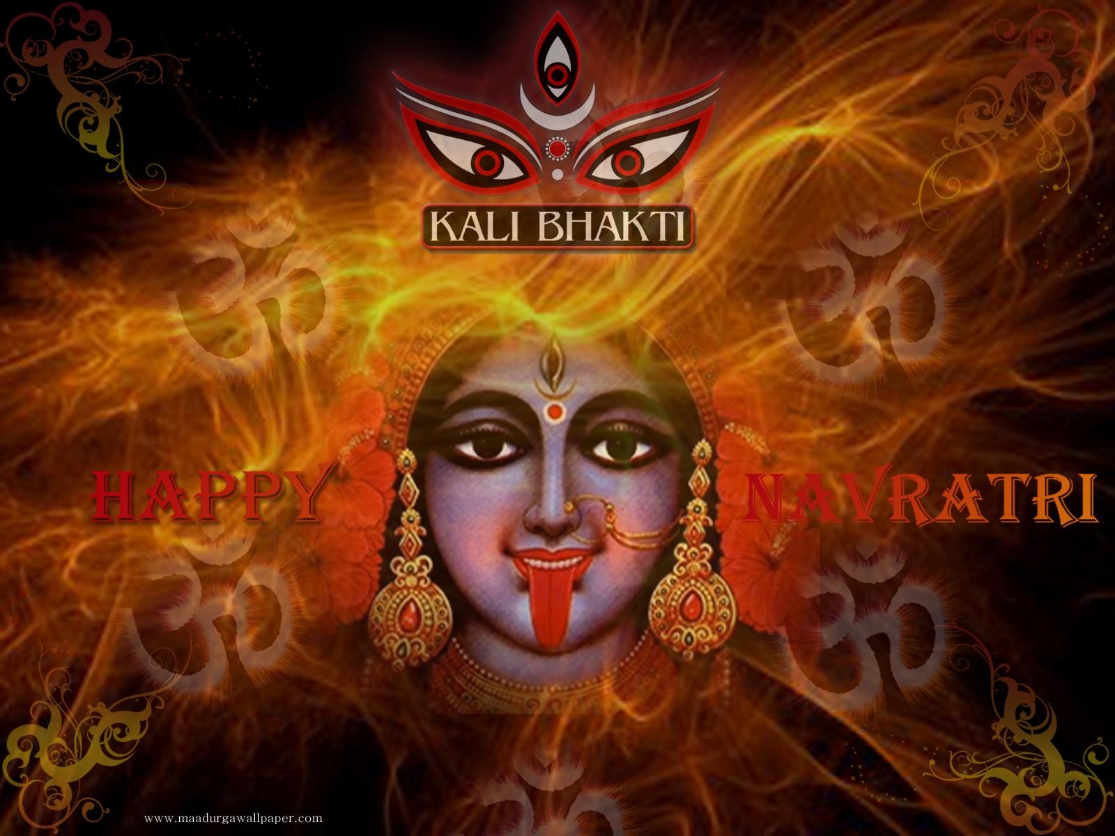 1600x1200 Maa Kali Happy Navratri Photo Downnload, Desktop