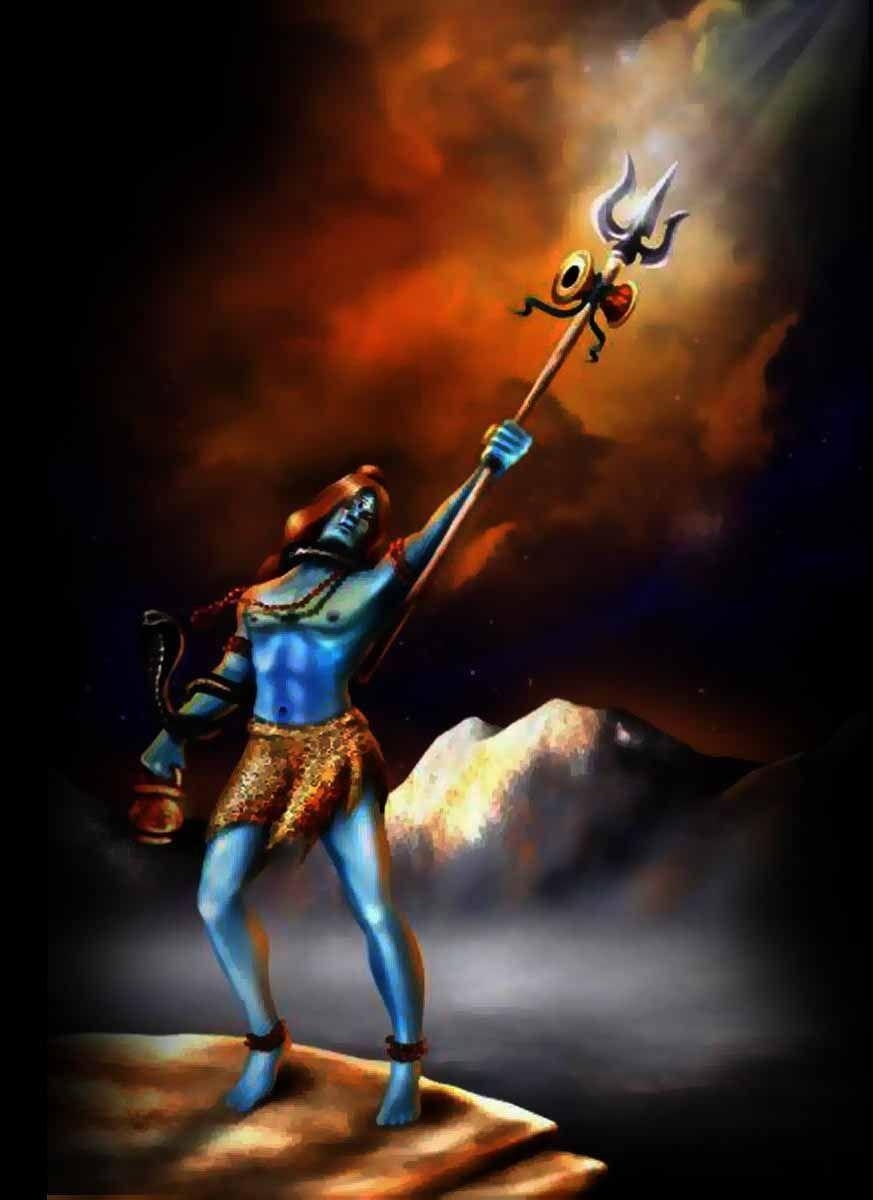 880x1200 Wallpaper Of Lord Shiva In HD, Phone