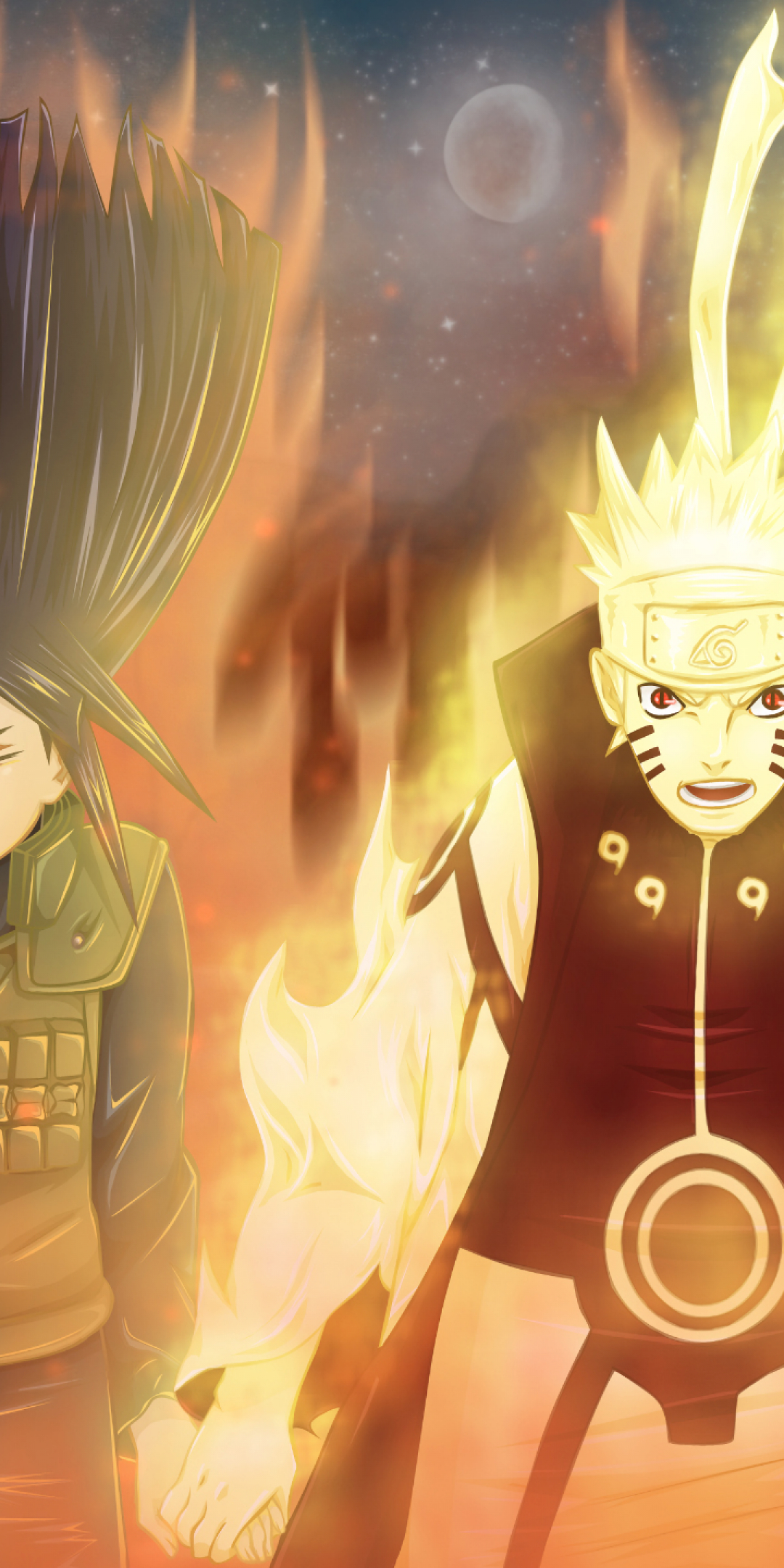 1080x2160 Download  Naruto, Naruto X Hinata, Chakra Wallpaper, Phone