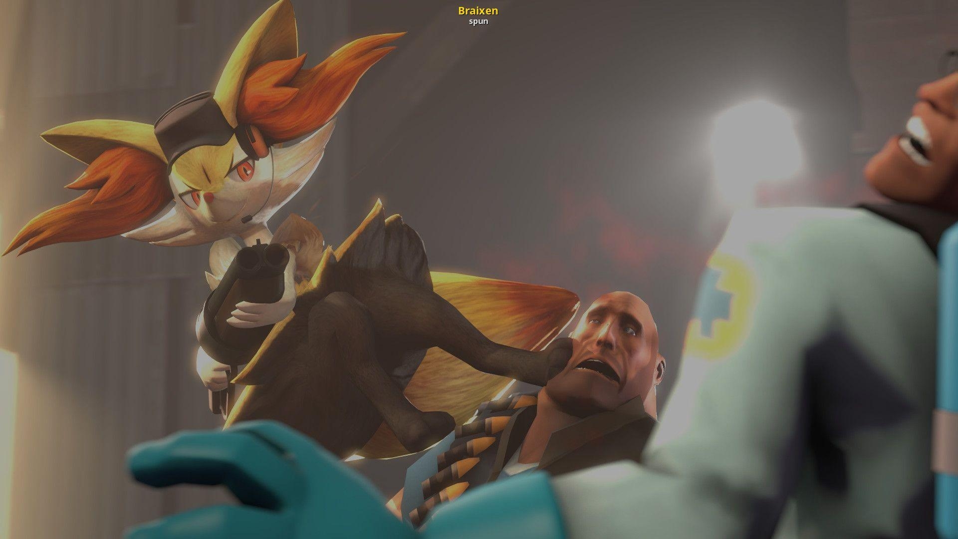 1920x1080 Braixen. Team Fortress 2 Skin Mods, Desktop