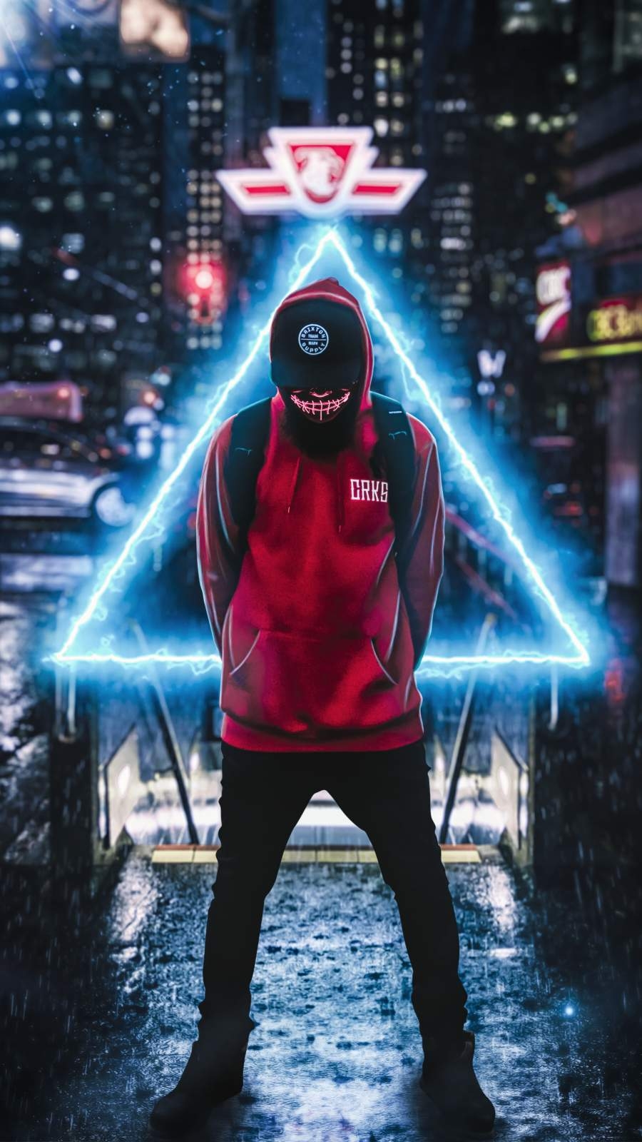 900x1600 Hoodie Guy Triangle iPhone Wallpaper Wallpaper, iPhone Wallpaper, Phone