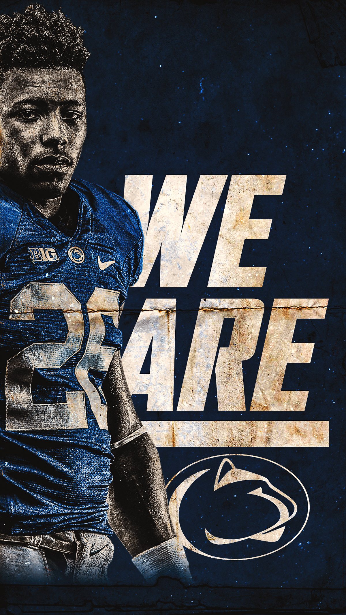 1200x2140 Penn State We Are iOS Wallpaper, Phone