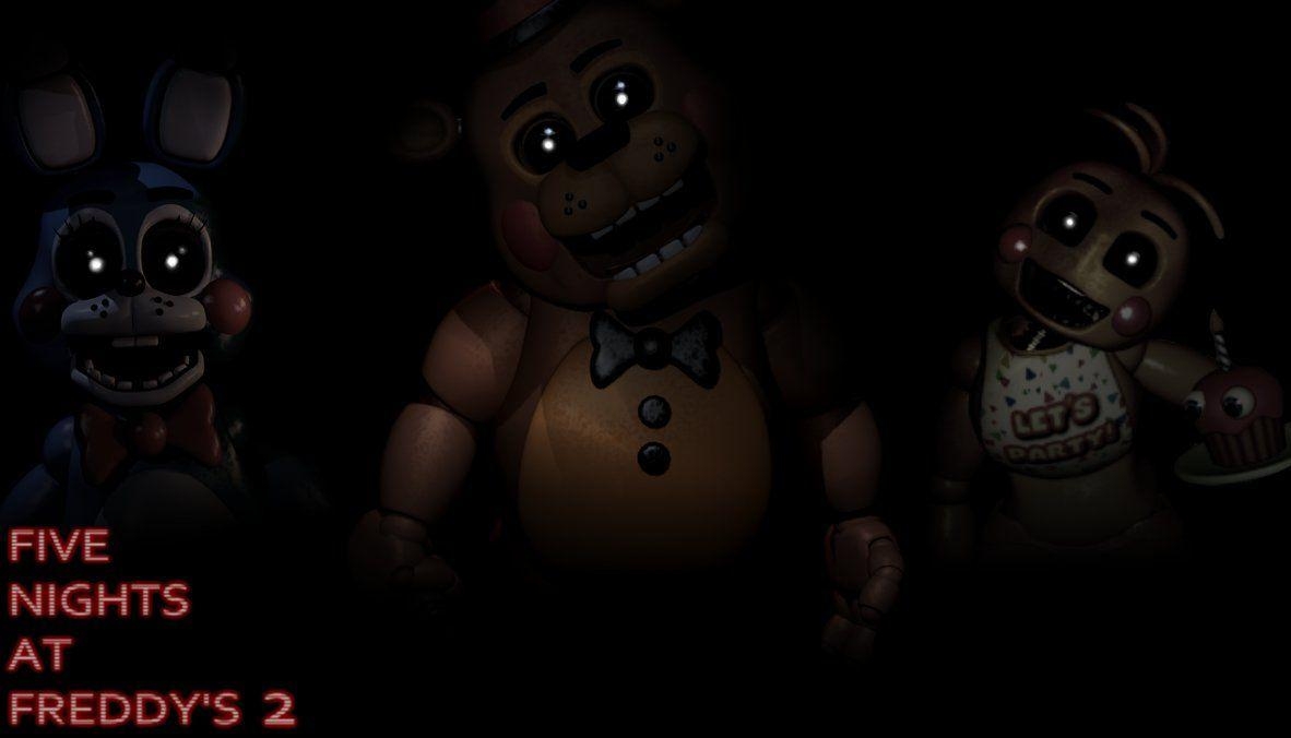 1190x680 Five Nights at Freddy's 2 Wallpaper F, B, C, Desktop