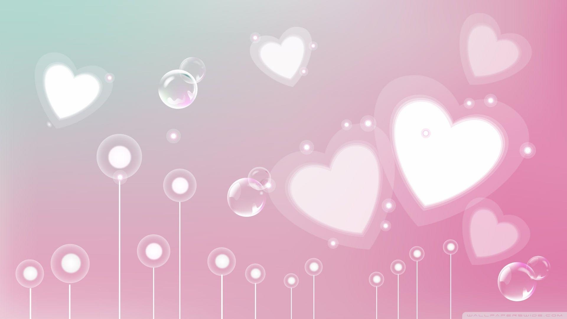 1920x1080 Pastel Valentine Hearts ❤ 4K HD Desktop Wallpaper for 4K Ultra HD, Desktop