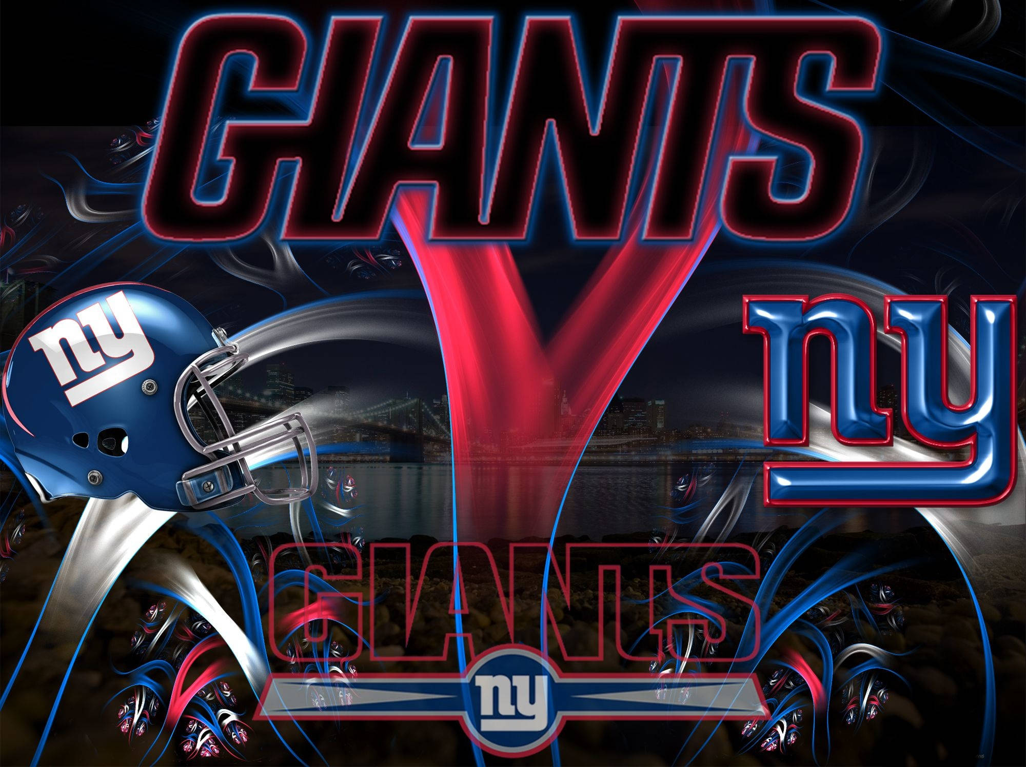 2000x1500 Download New York Giants Logo Graphics Art Wallpaper, Desktop