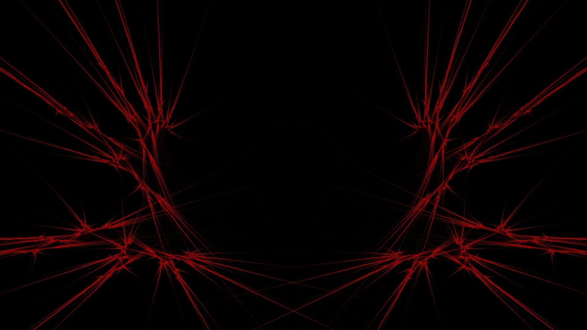 1920x1080 Wallpaper, black, abstract, space, red, sky, symmetry, pattern, Desktop