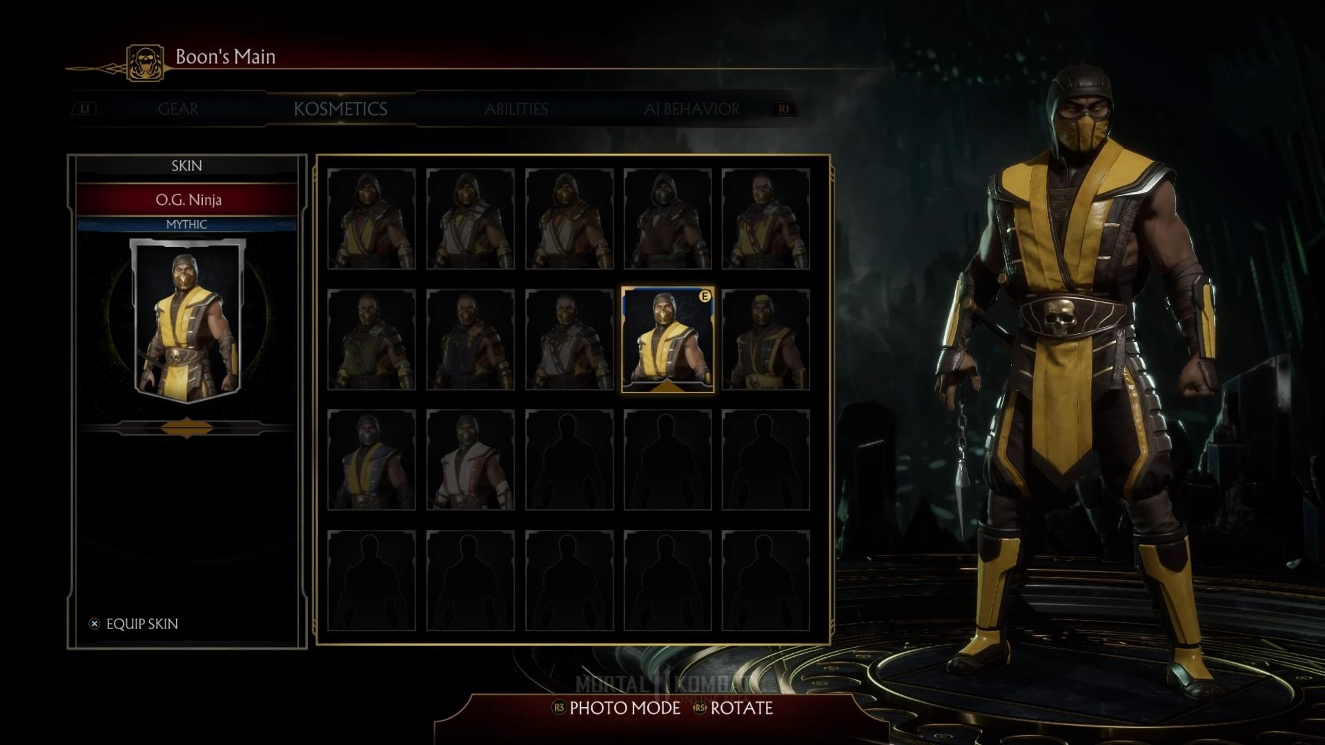 1920x1080 MK11 Stress Beta Scorpion Customization, Desktop