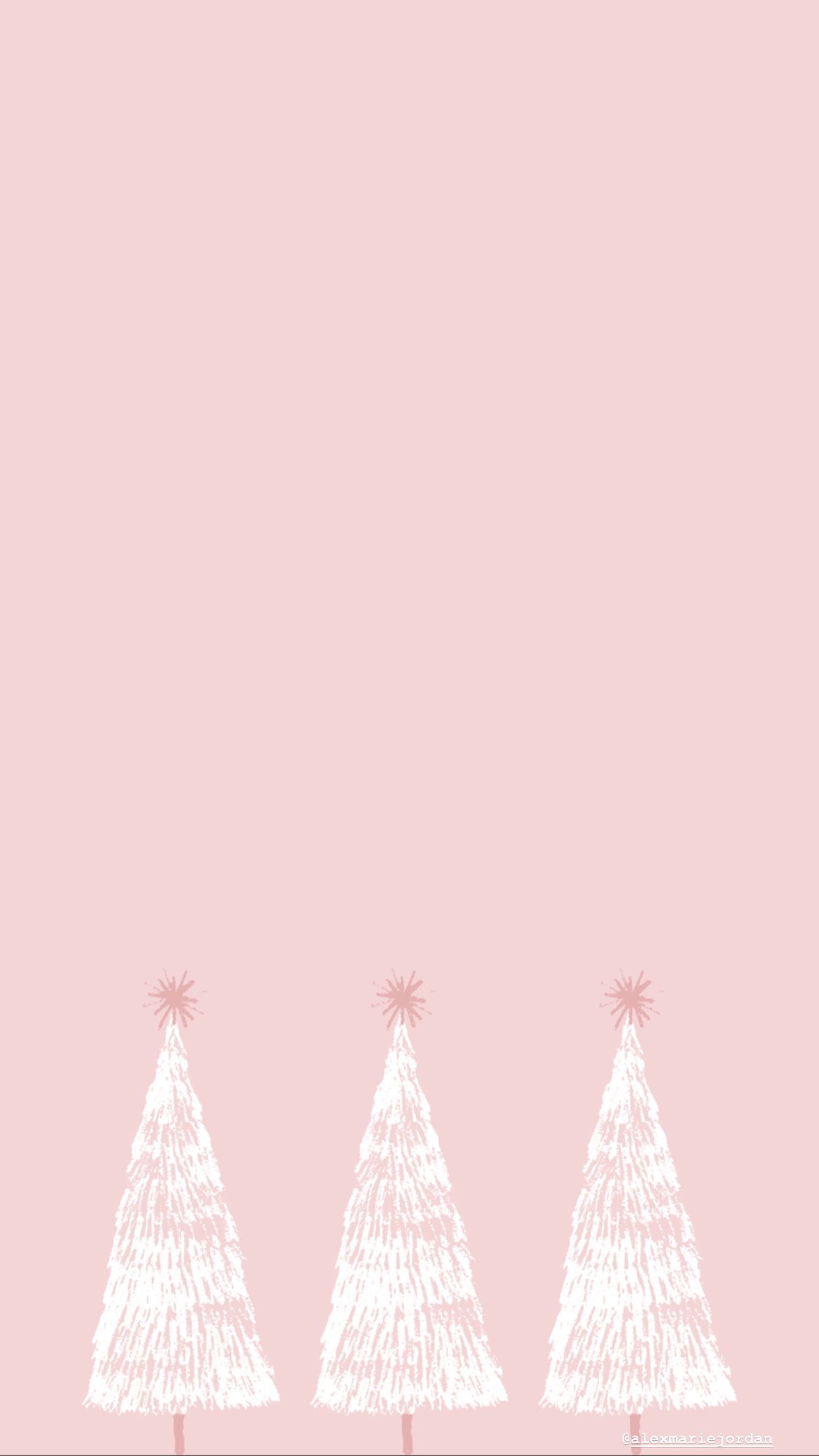 1250x2210 Pink Christmas Tree Wallpaper. Christmas phone wallpaper, Cute christmas wallpaper, Wallpaper iphone christmas, Phone