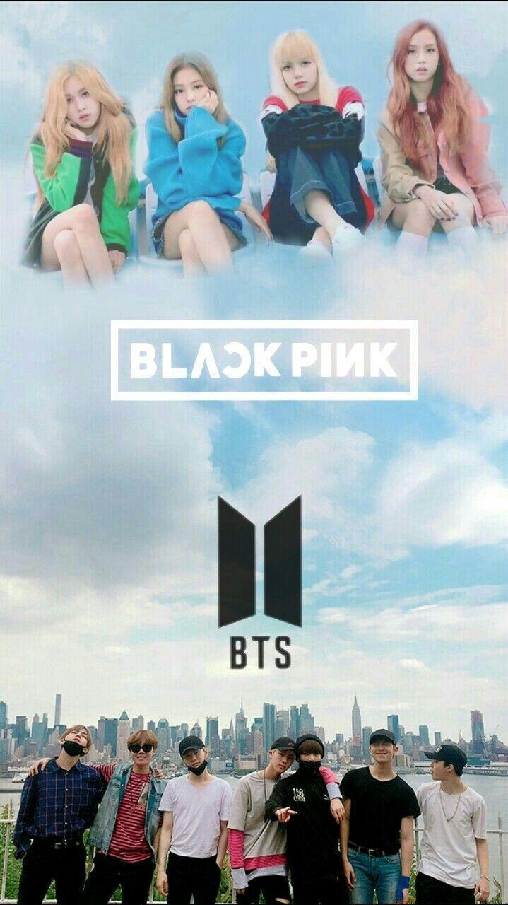 720x1280 blackpink x bts wallpaper. BTS x BLACKPINK x TWICE x GOT7, Phone