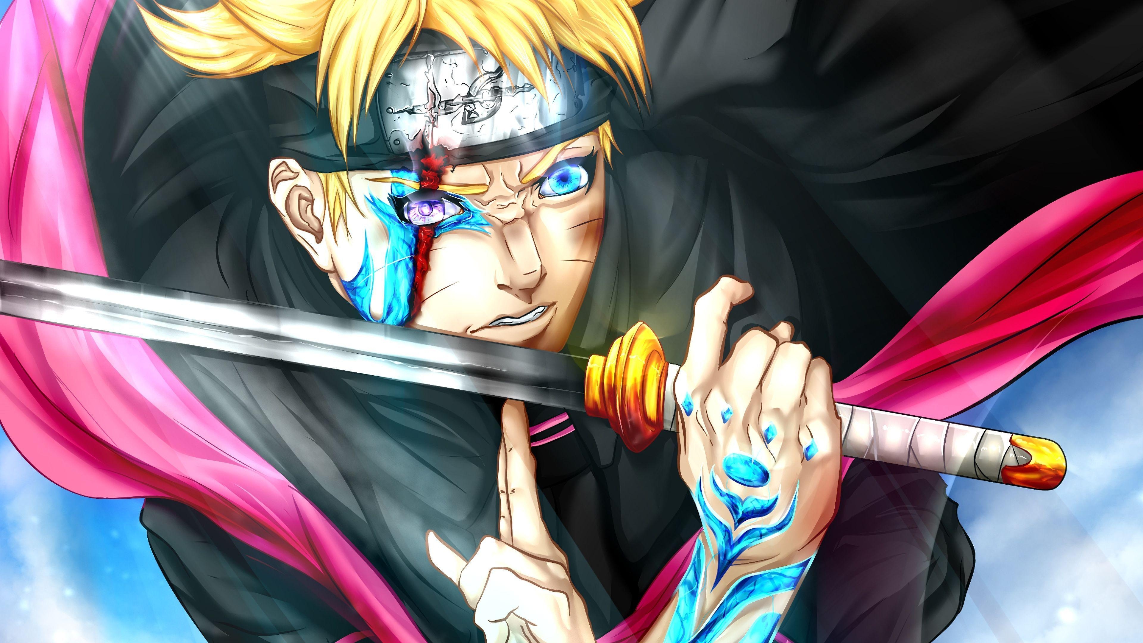 3840x2160 Boruto Uzumaki, Kama Karma Mark, Curse Seal, Boruto Anime, 3840x Wallpaper. Naruto Uzumaki, Boruto, Anime, Desktop