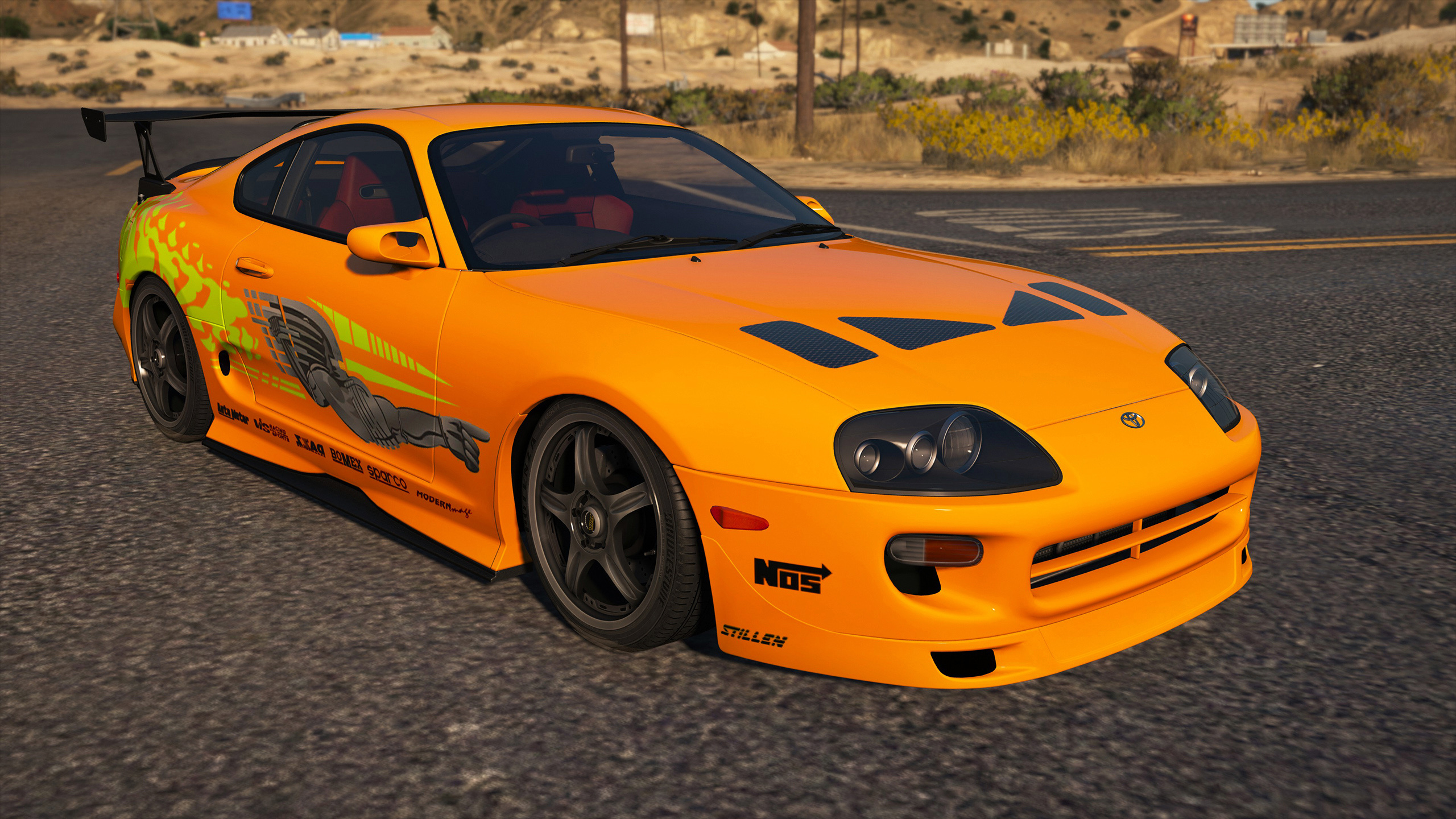 2560x1440 Fast and Furious Paul Walker's Supra, Desktop