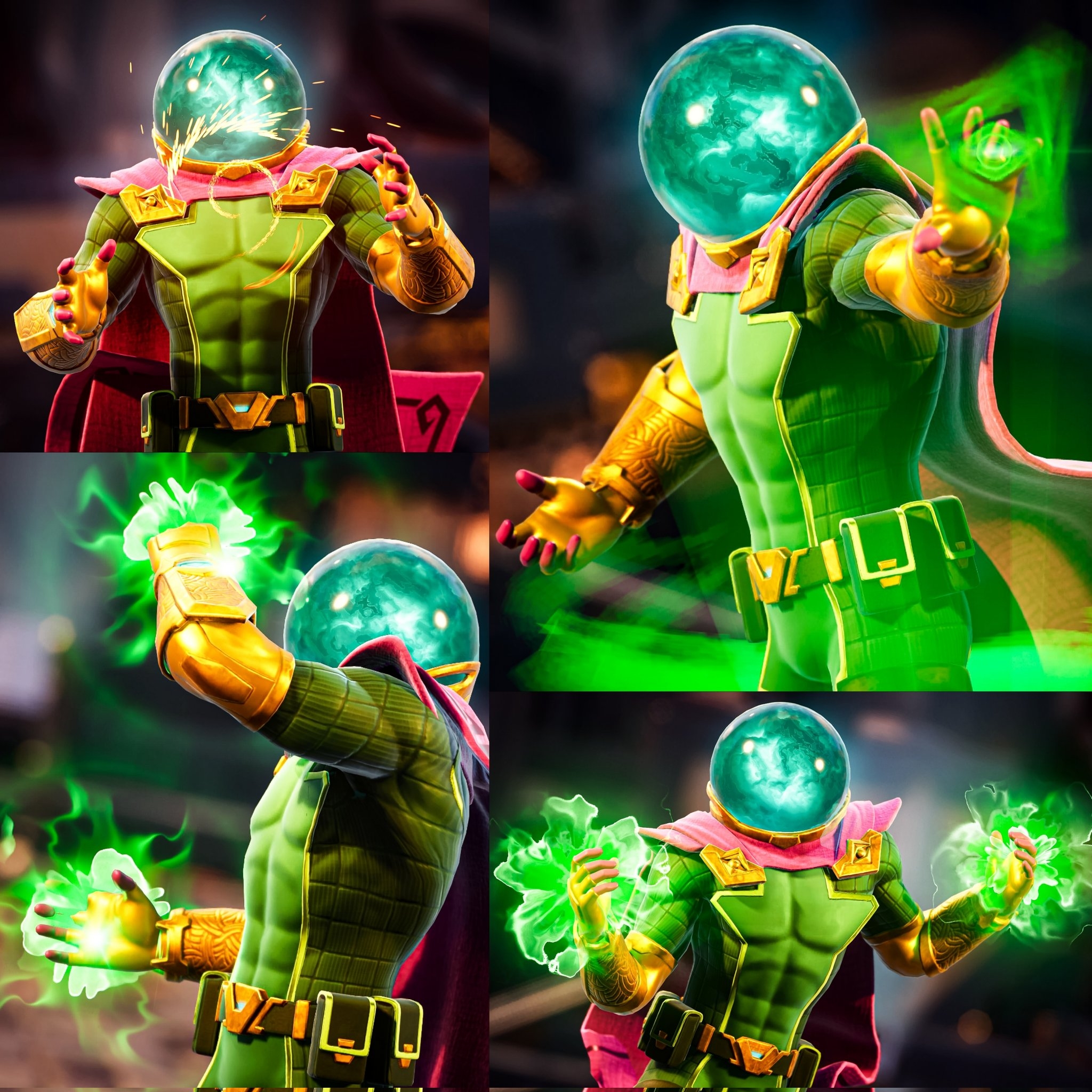 2050x2050 Mysterio Fortnite wallpaper, Phone