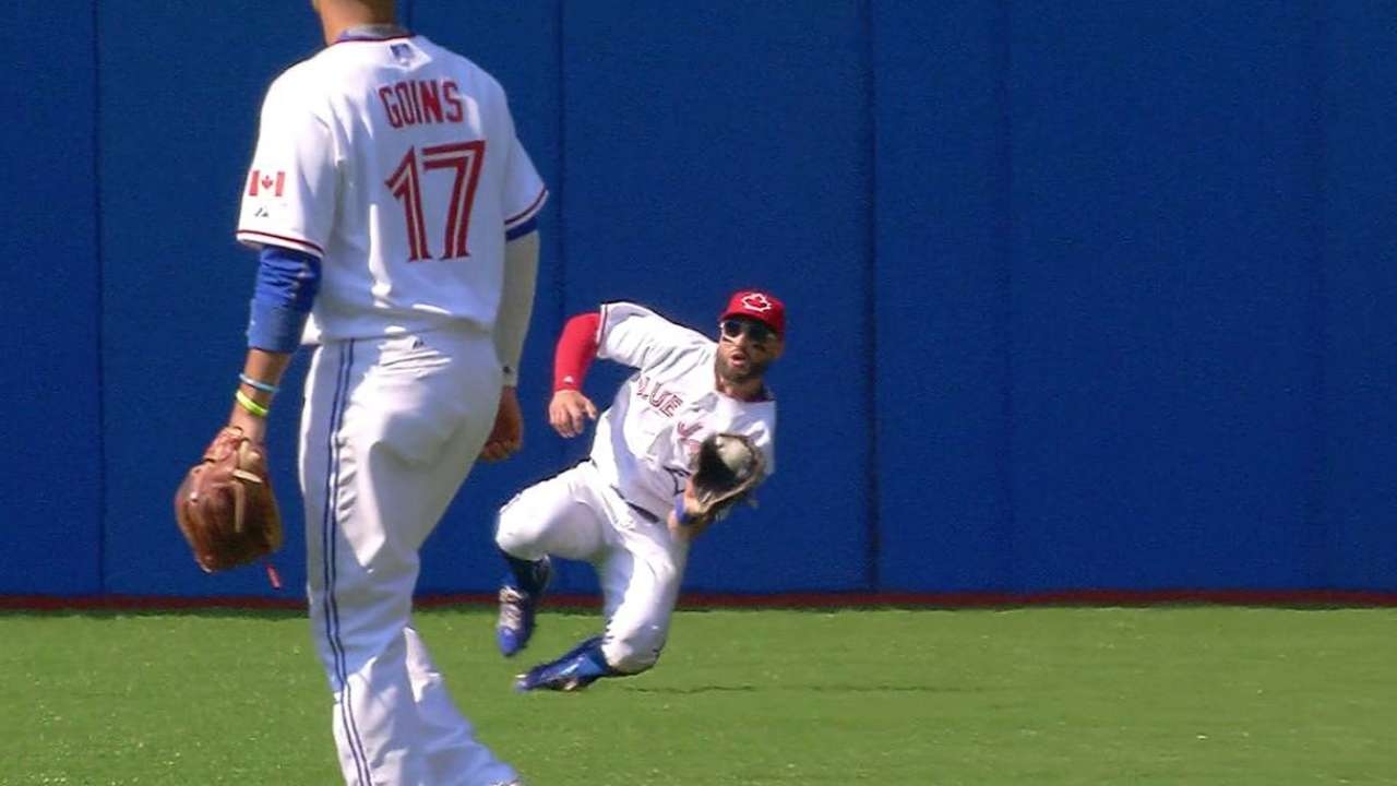 1280x720 Kevin Pillar nearly makes miraculous catch. Toronto Blue Jays, Desktop