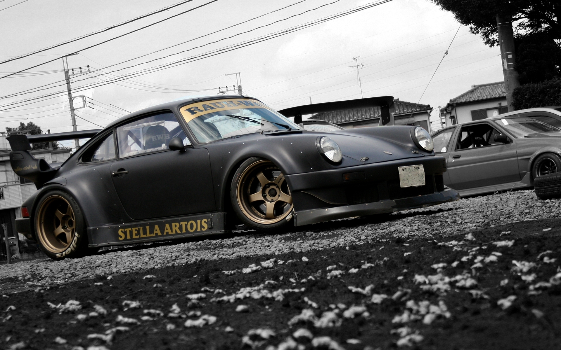 1920x1200 porsche cars vehicles selective coloring porsche 911 rauh welt begriff rauh welt, Desktop