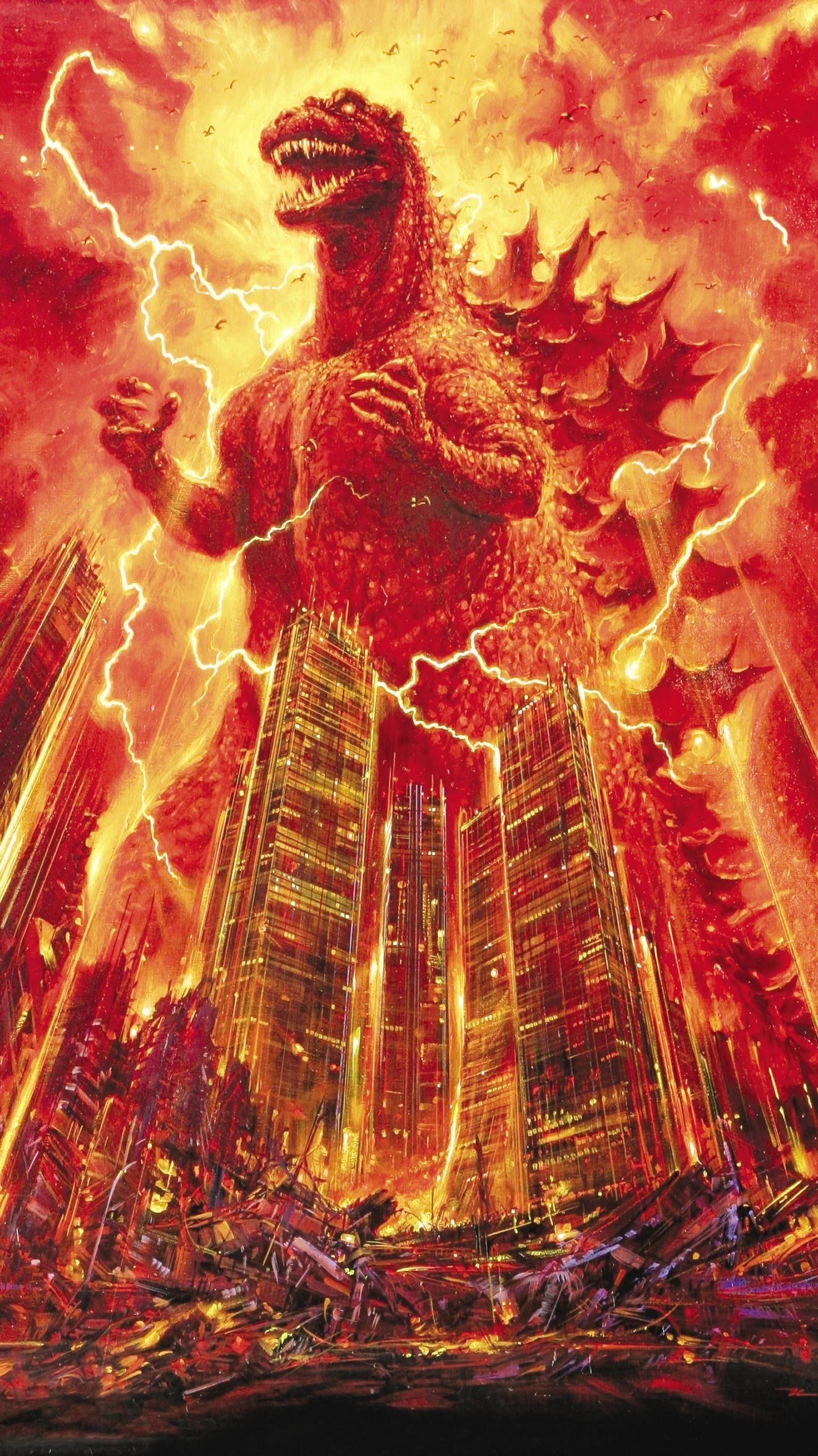 1540x2740 Godzilla 1985 Phone Wallpaper.wallpapertip.com, Phone