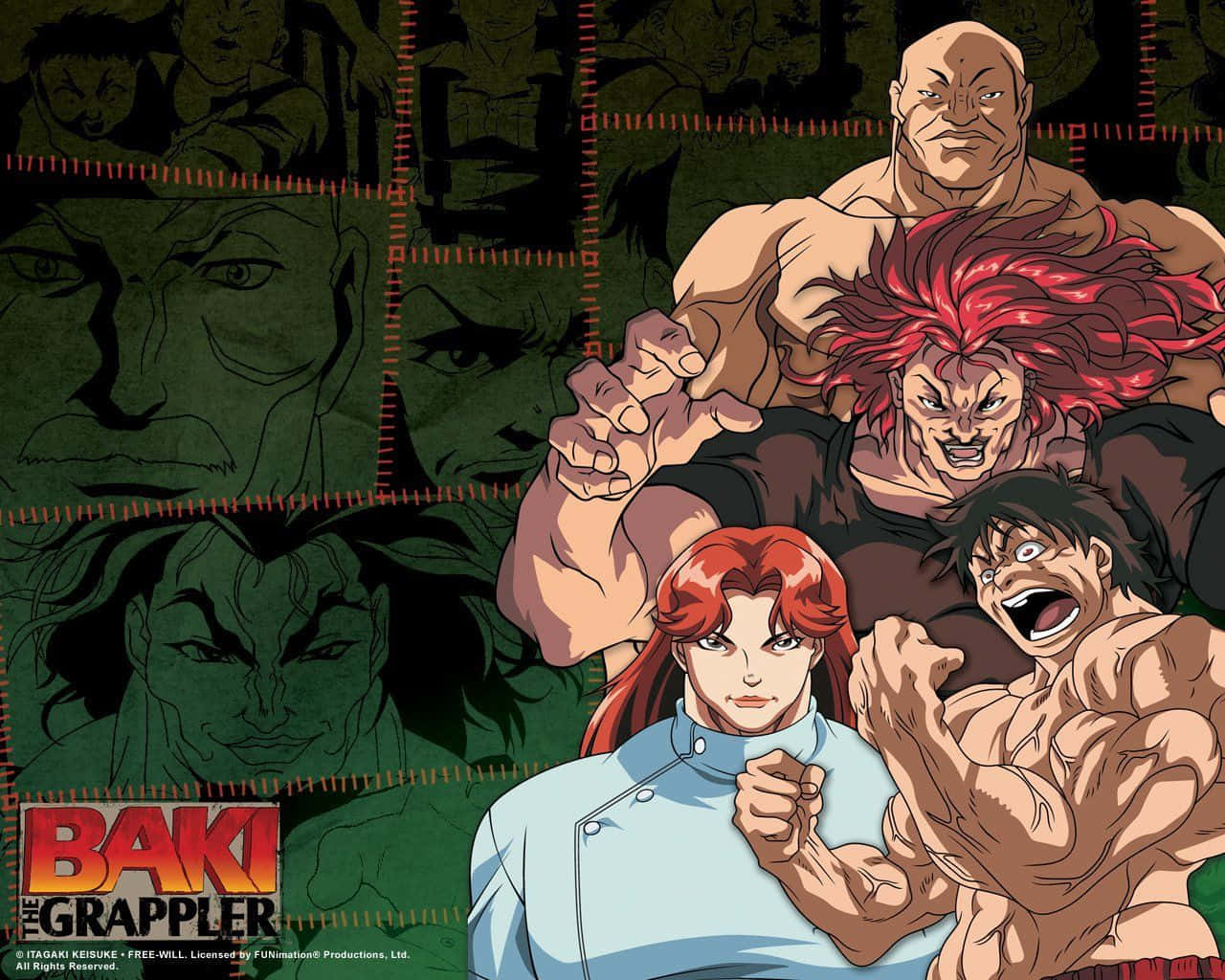 1280x1030 Download Yujiro Hanma Baki Pickle Jack, Desktop