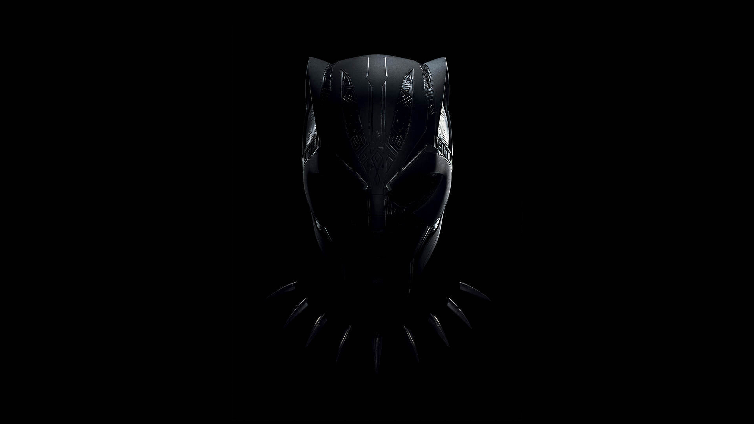 2560x1440 Dark Black Panther 2K Wallpaper, Desktop