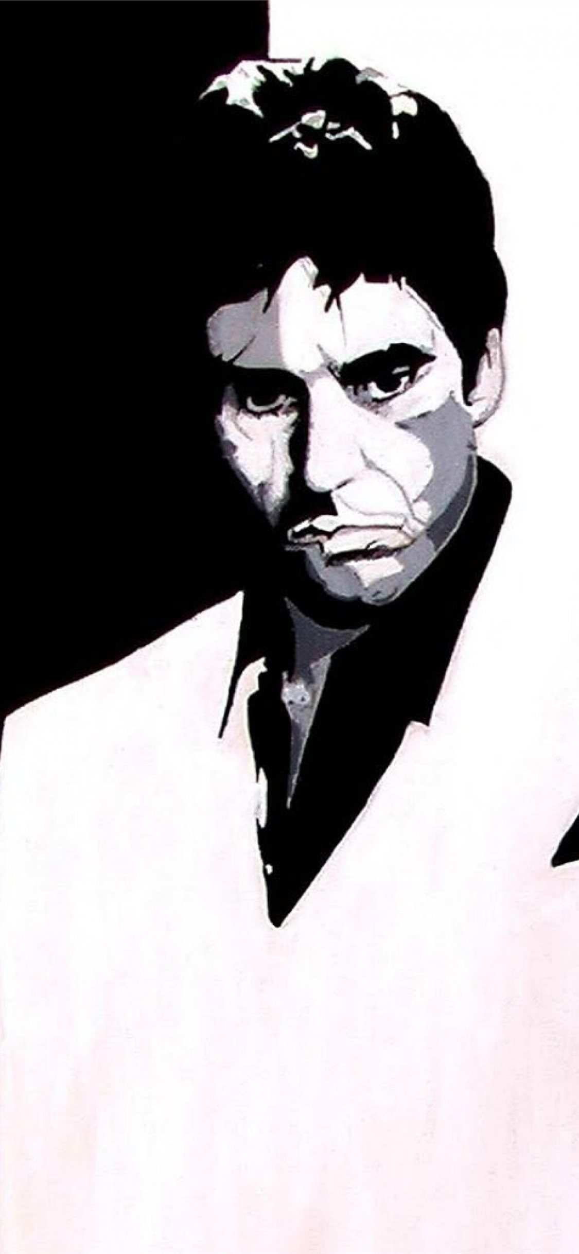 1130x2440 scarface iPhone Wallpaper Free Download, Phone