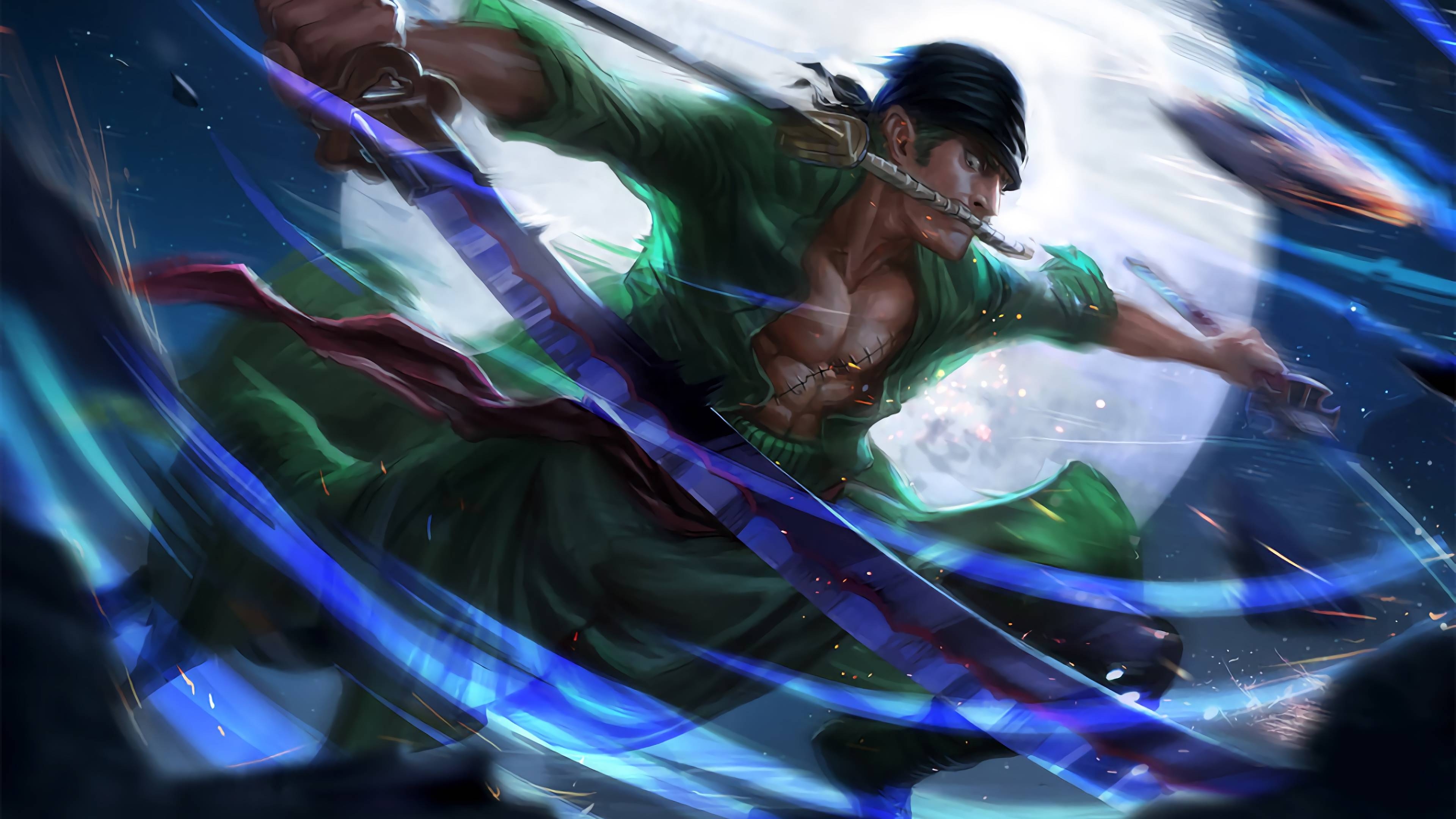 3840x2160 One Piece Zoro 4K Wallpaper, HD One Piece Zoro 4K Background on WallpaperBat, Desktop