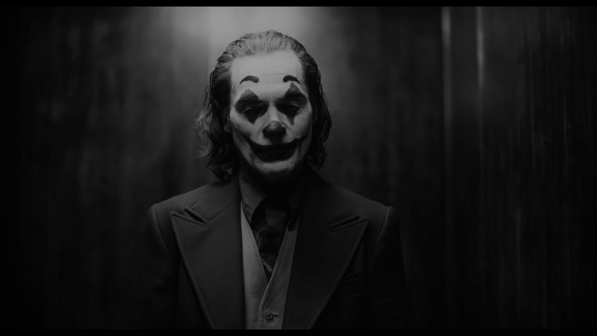 1920x1080 Joaquin Phoenix As Joker Monochrome 1080P Laptop Full HD, Desktop