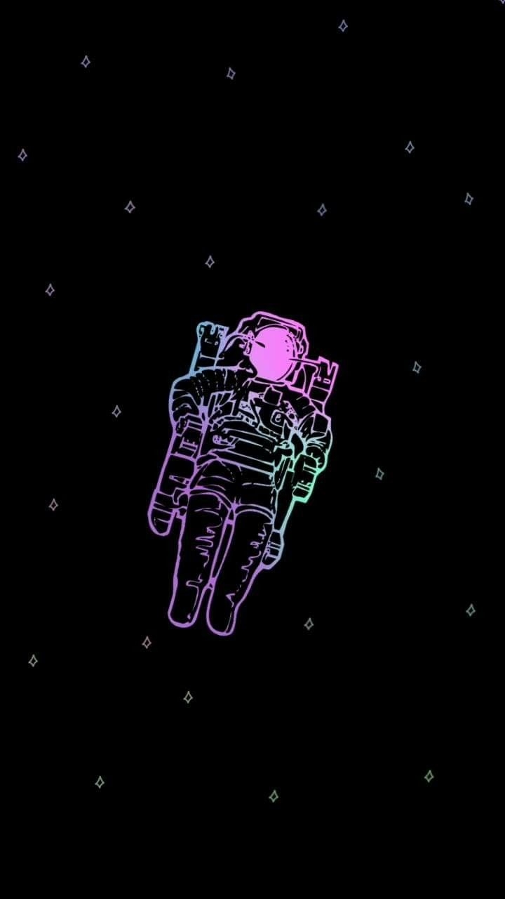 720x1280 Astronaut aesthetic wallpaper. Aesthetic wallpaper, Pop art, Wallpaper, Phone