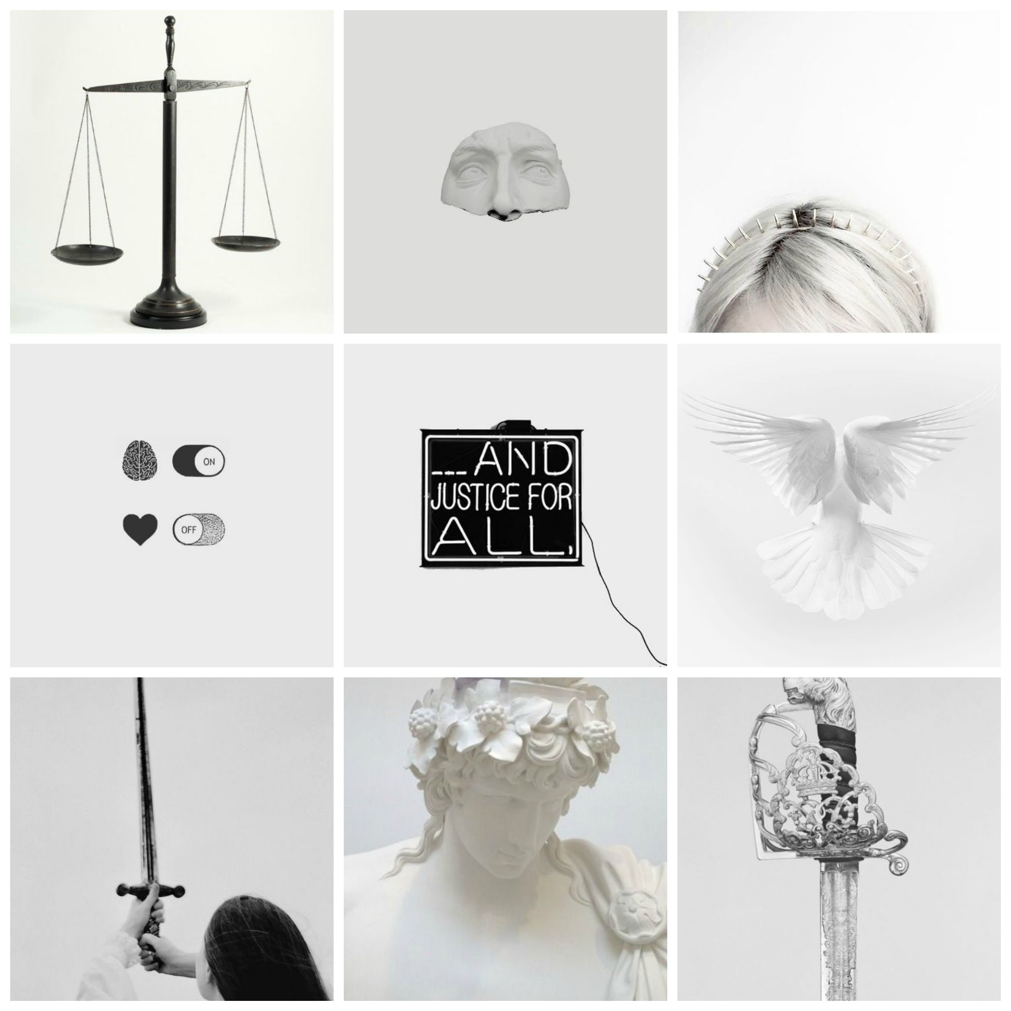 2000x2000 Themis aesthetic collage by me. Aesthetic collage, Law school life, Law school inspiration, Phone