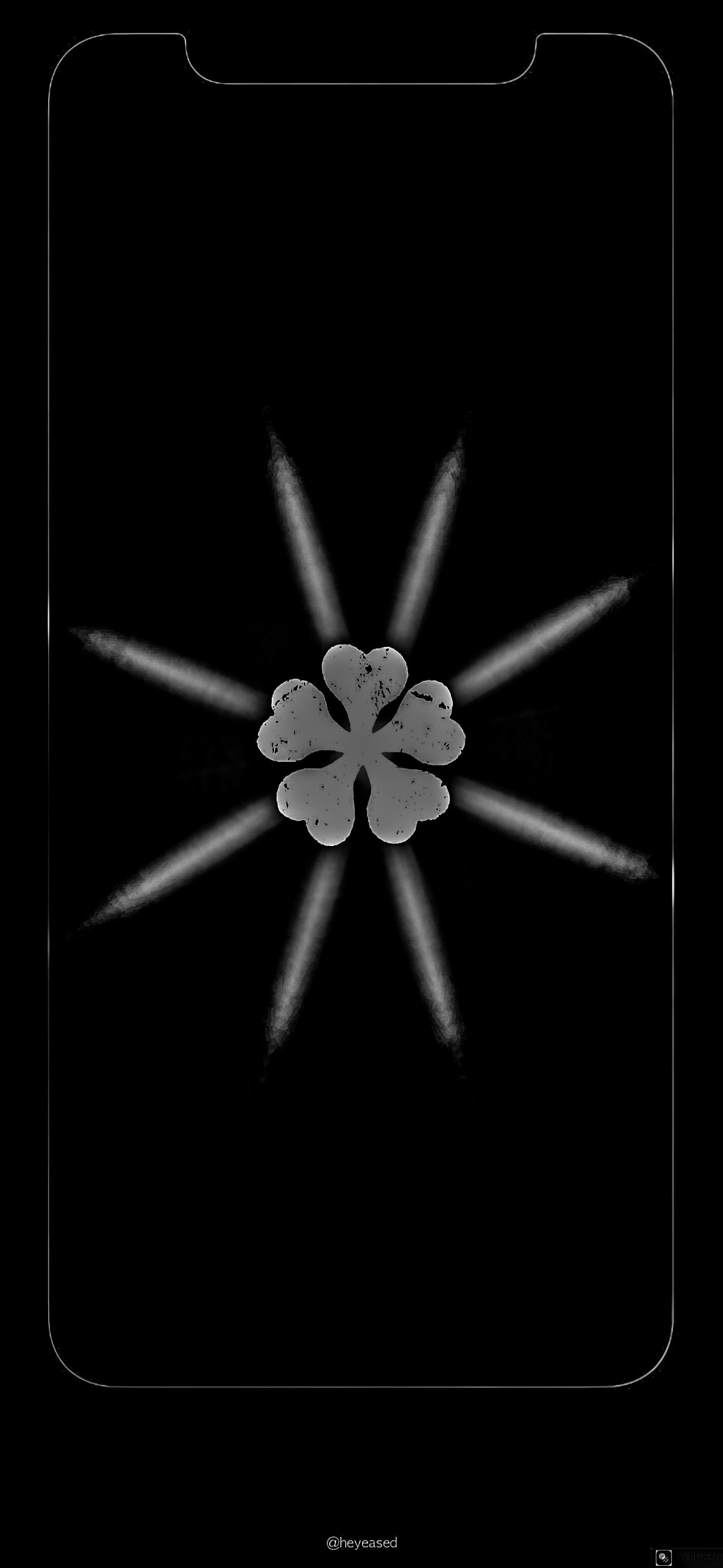 1890x4100 Made Five Leaf Clover wallpaper for iPhone Xs, Phone