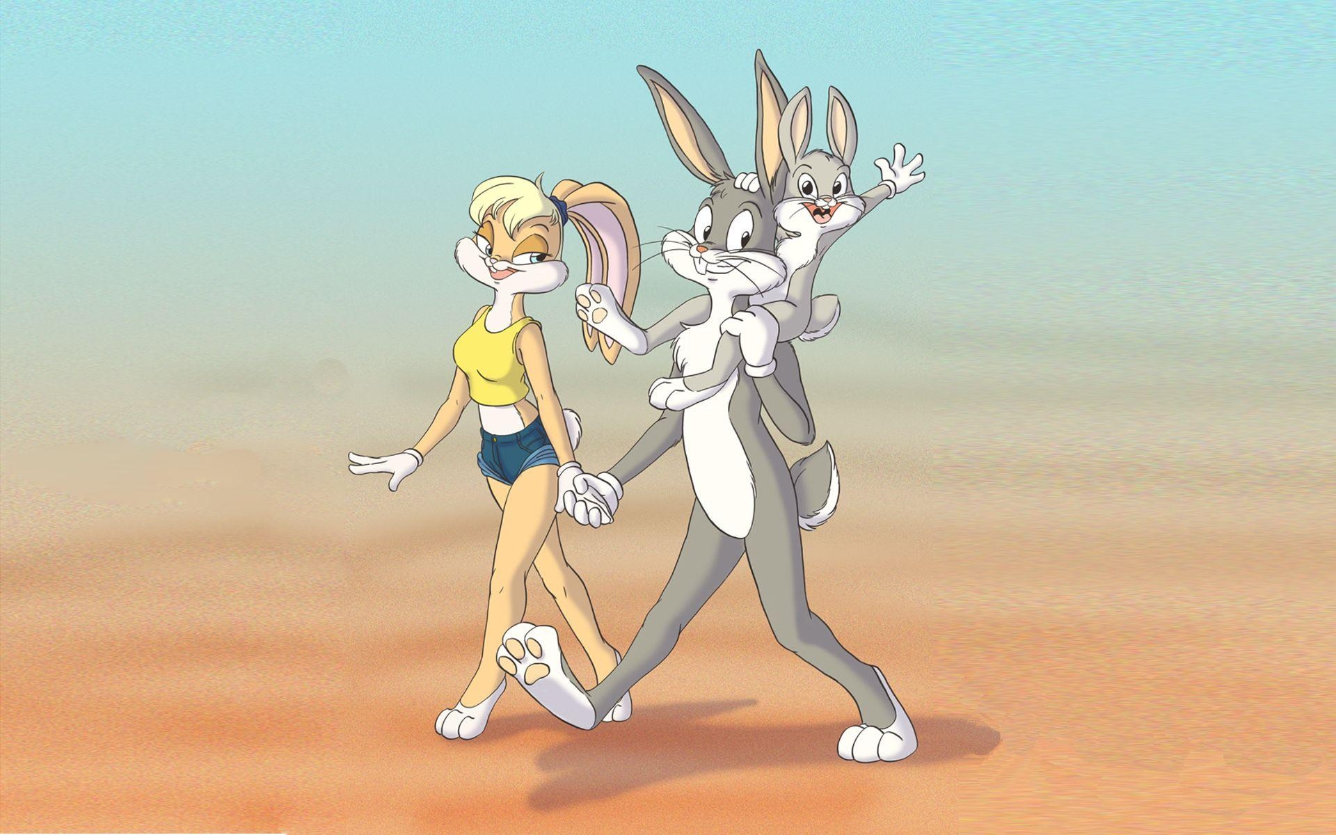 1920x1200 Bugs And Lola Bunny With Baby Looney Tunes Wallpaper HD, Desktop