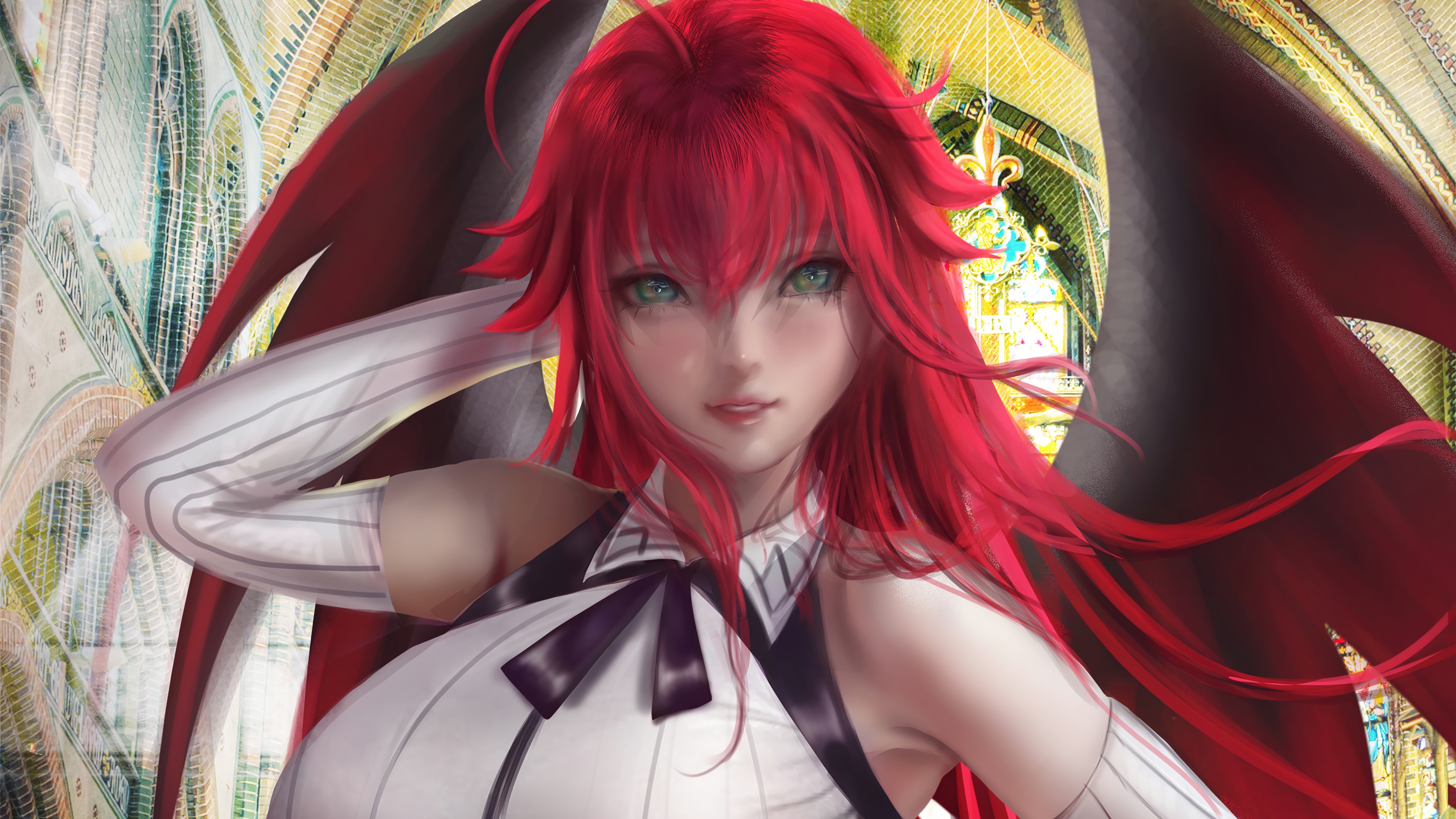 3840x2160 Rias Gremory HD Wallpaper and Background, Desktop