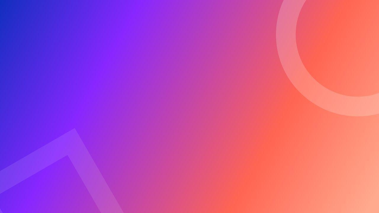 1280x720 Wallpaper Gradient, Colorful, Square, Circle, HD, 4K, Minimal, Desktop