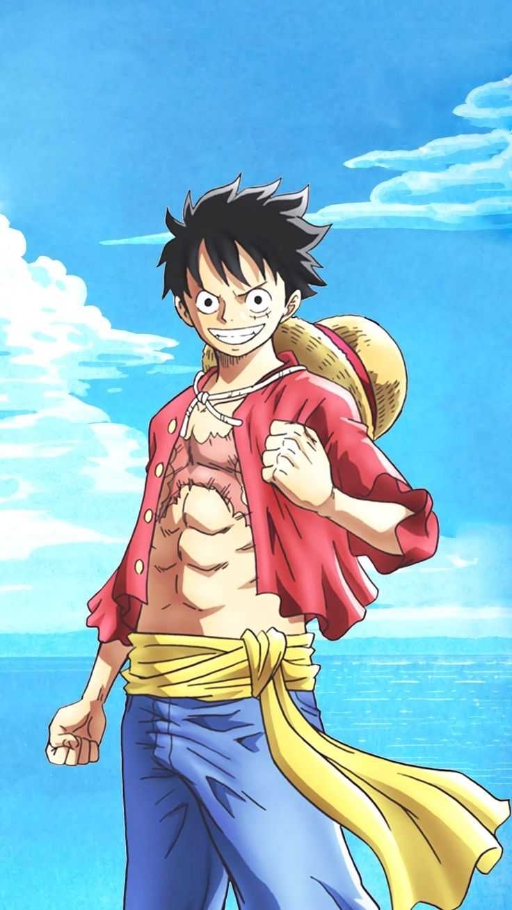 740x1310 4K Luffy Wallpaper, Phone